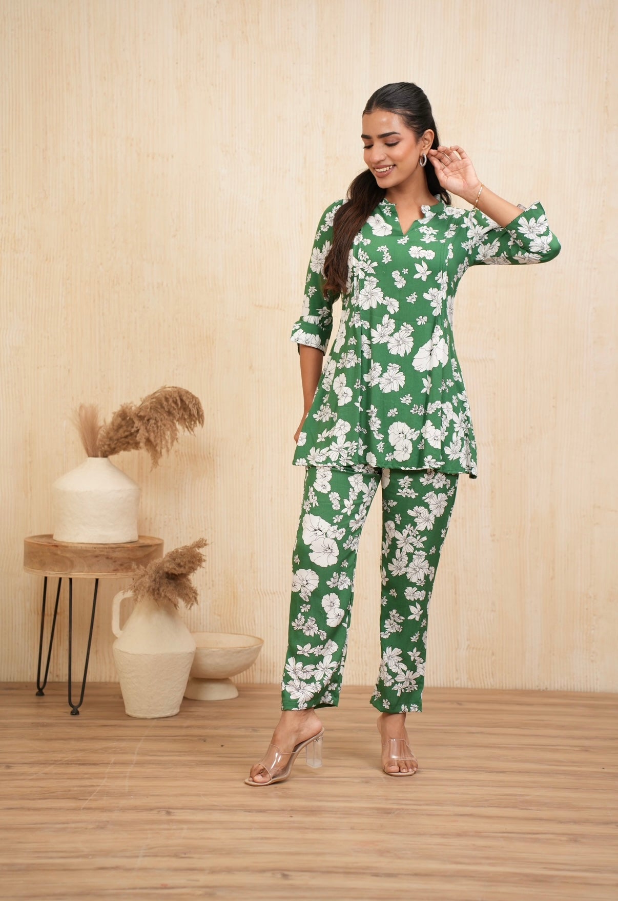 Verdant Flora Co-ord Set