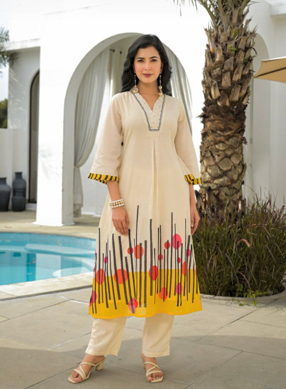 Solstice Bloom Kurta Set