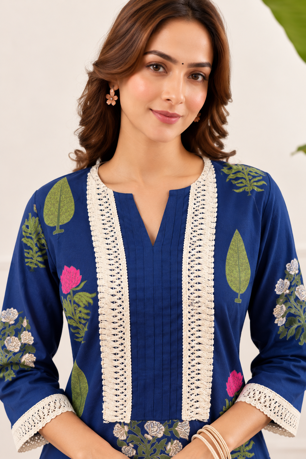 Indigo leaf whisper co-ord set