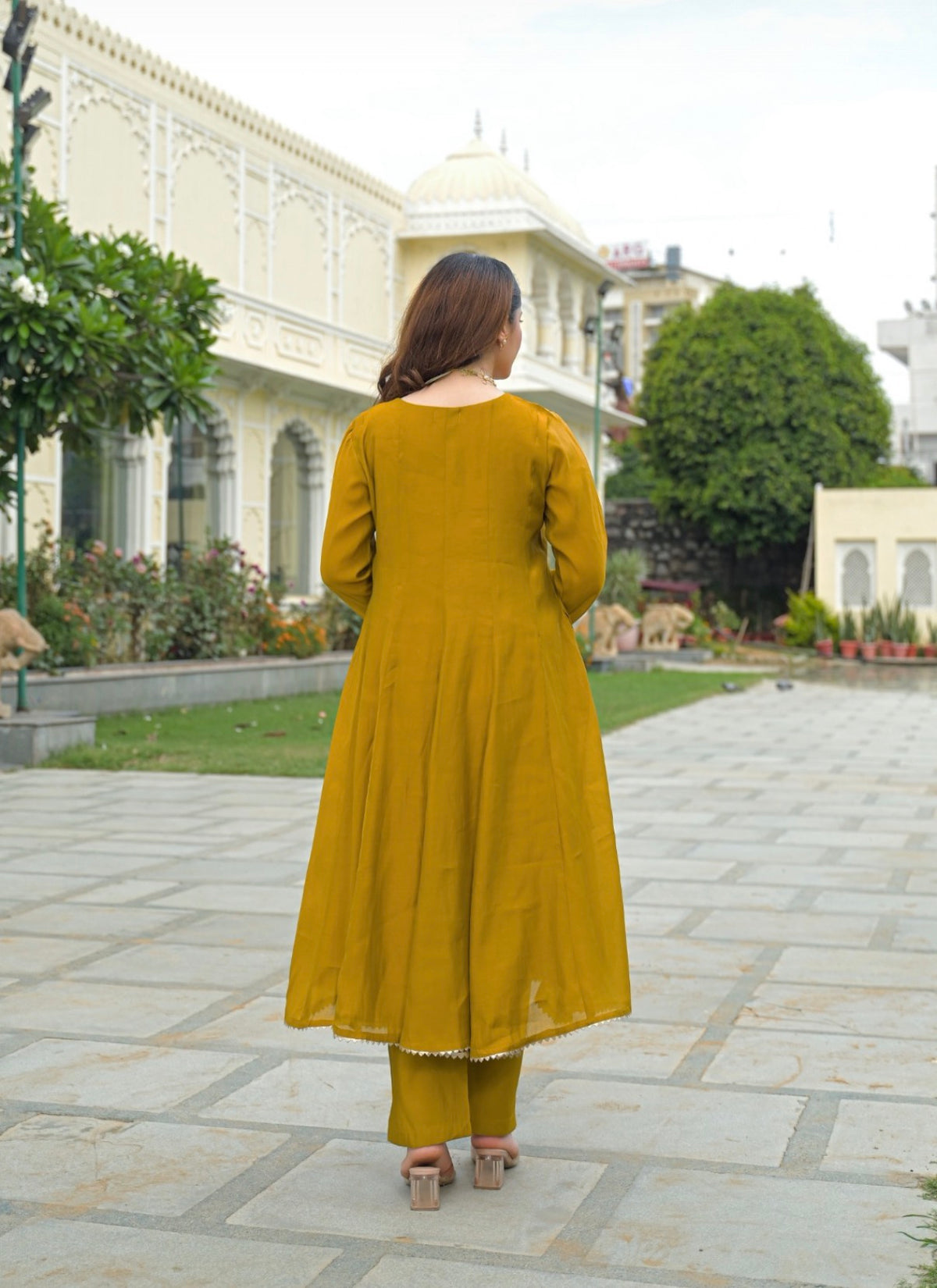 Sunshine charm ethnic suit set