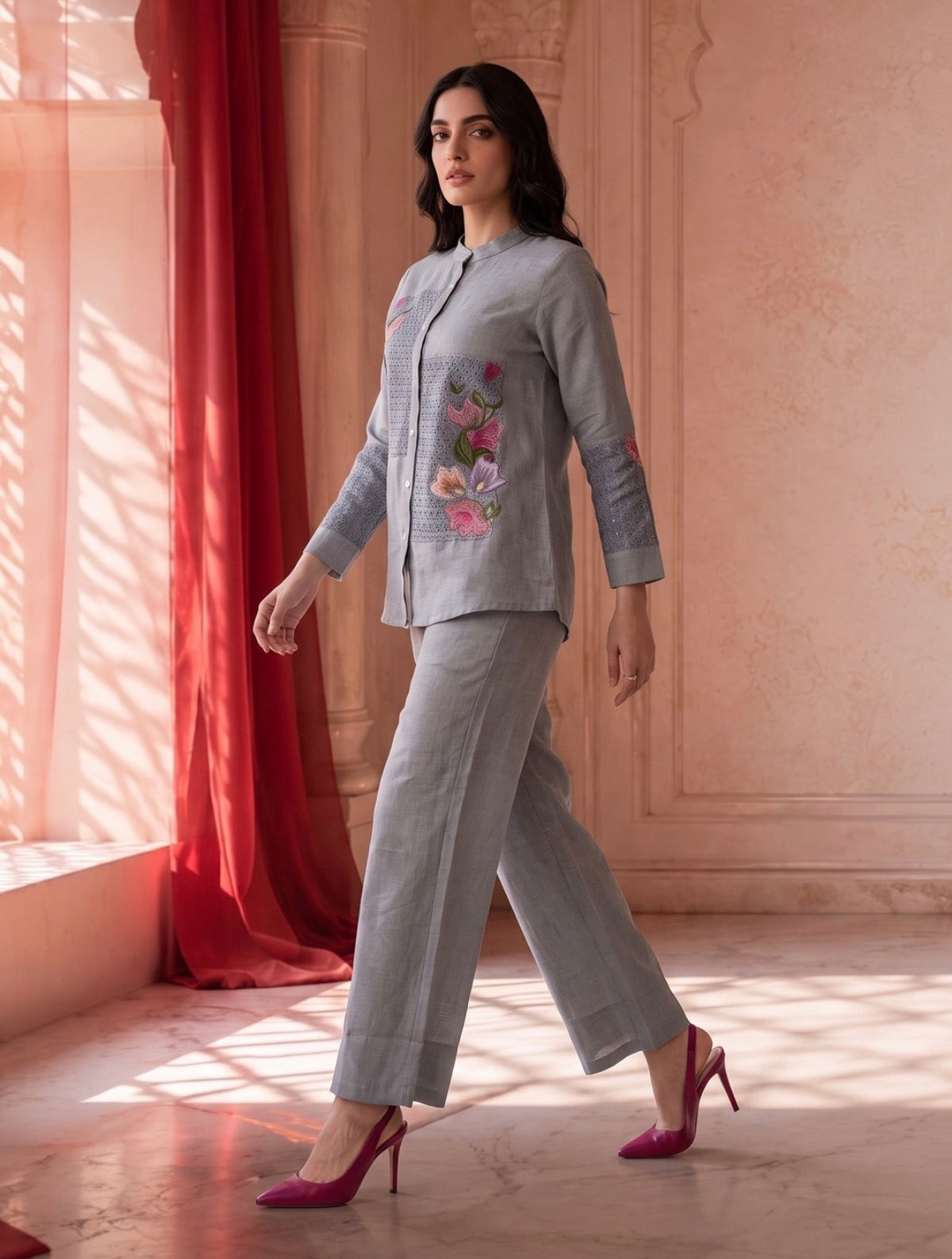 Meadow in slate co-ord set