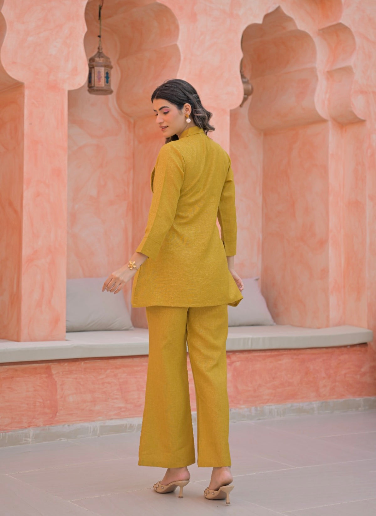 Golden flora ease co-ord set