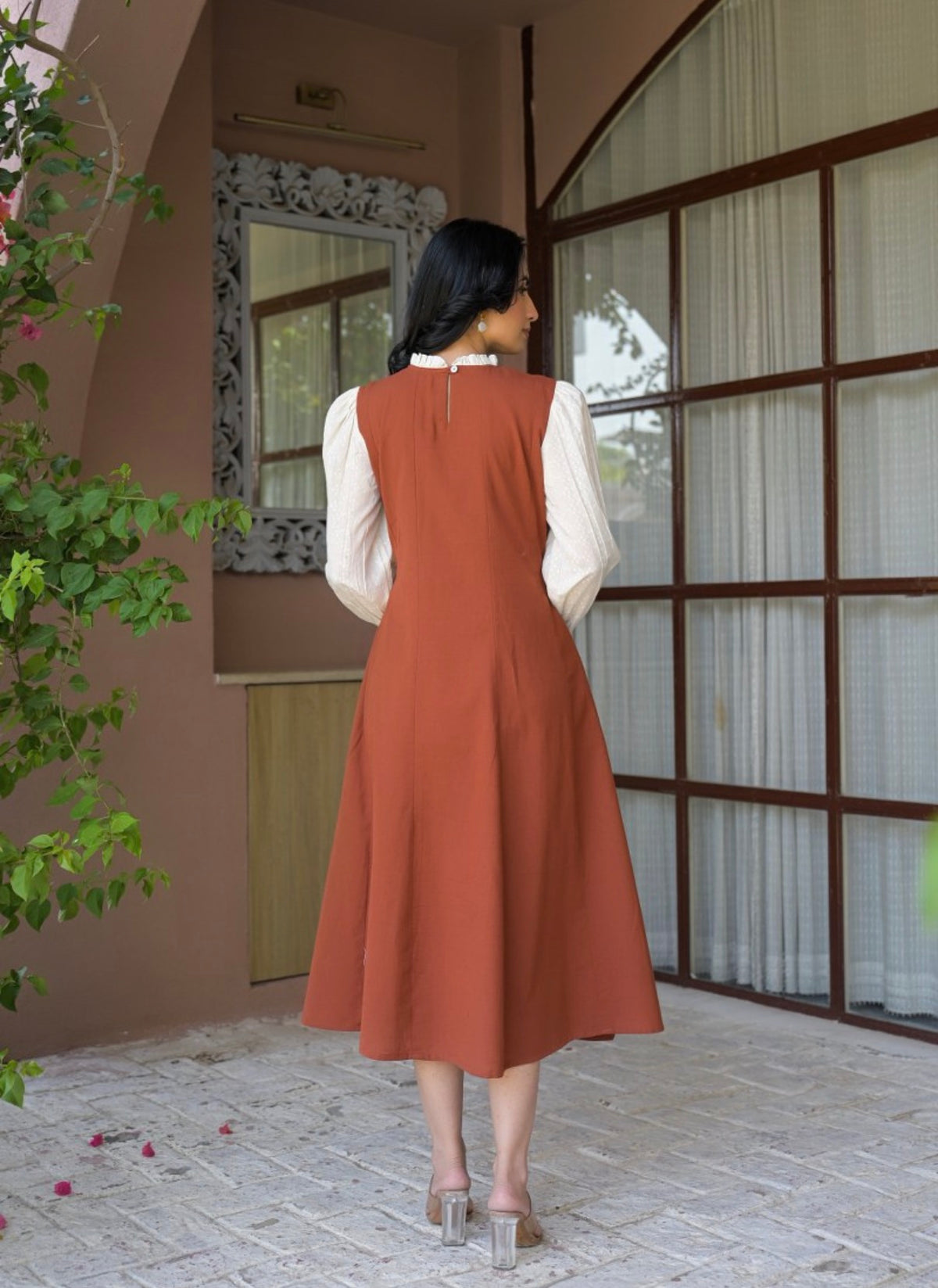 Sienna smock & pinafore dress