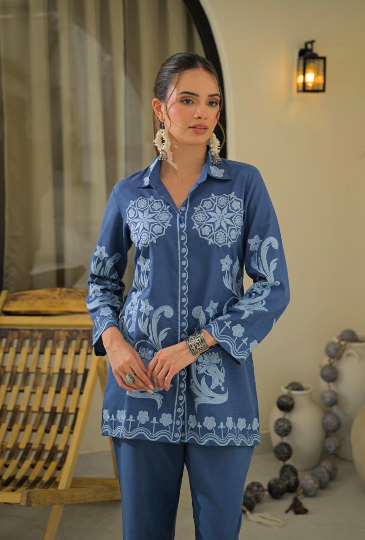 Vintage mist elegance co-ord set
