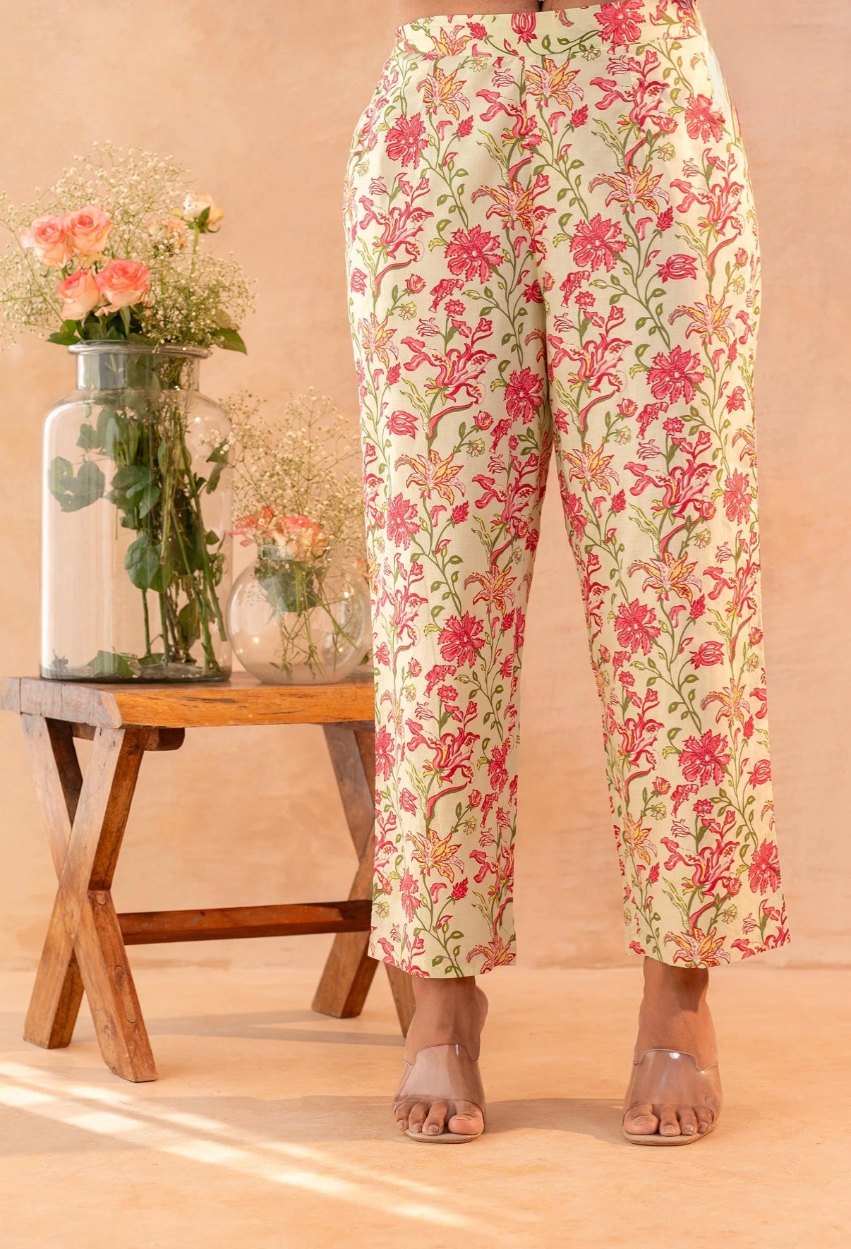 Mint & Rose Floral Charm Kurta Set