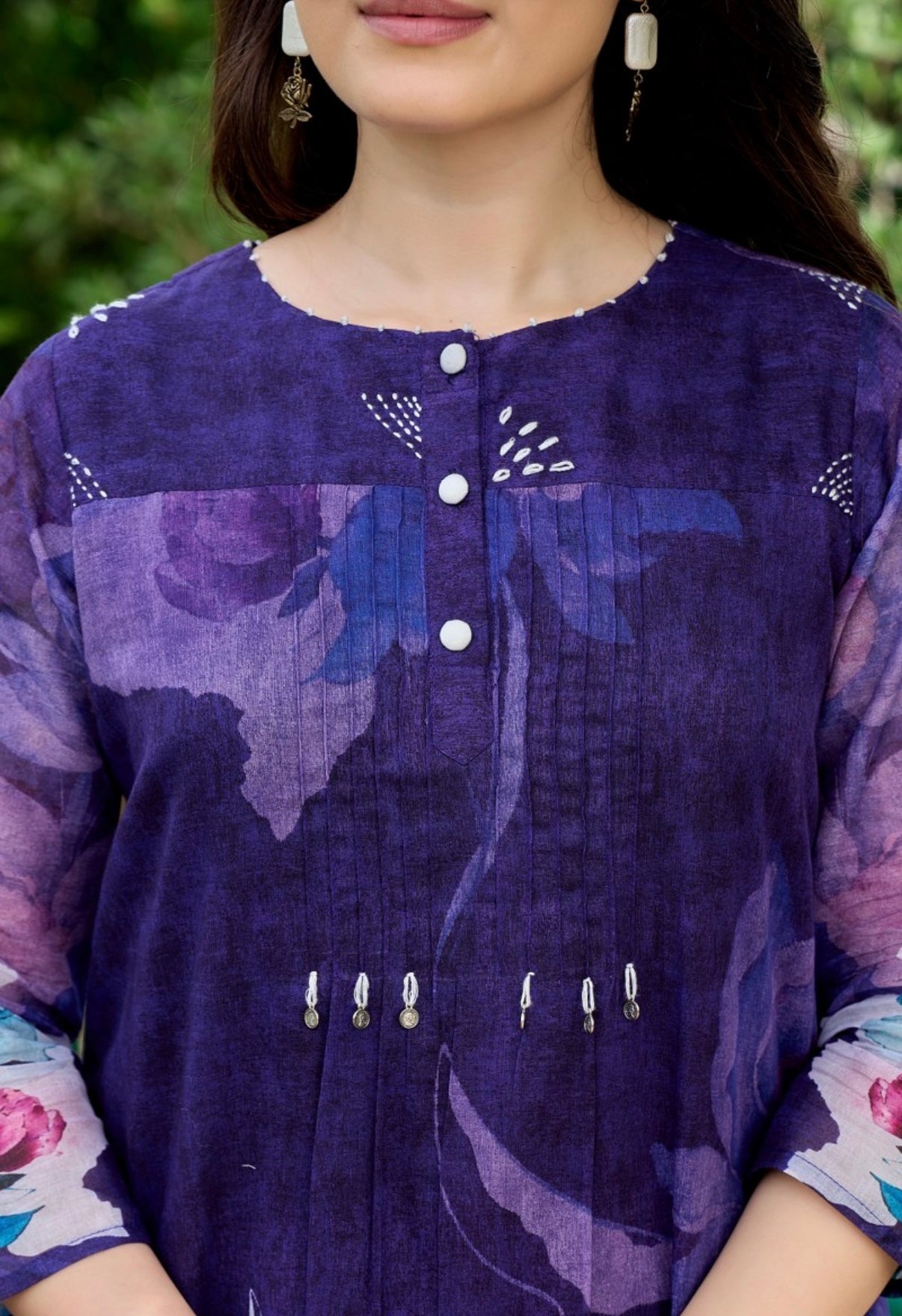 Royal Iris Printed Kurta Set