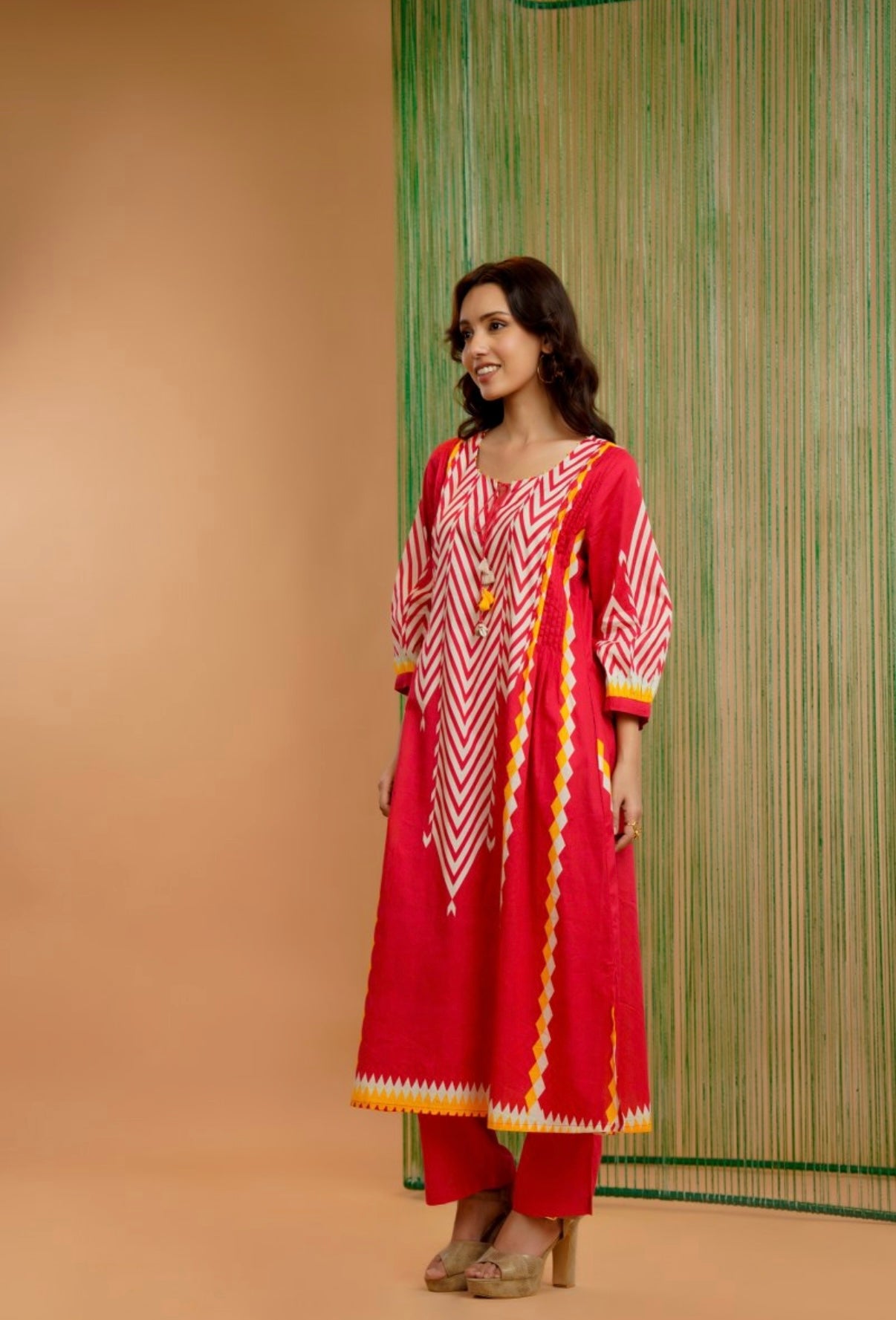 Ruby Rhythm Flared Kurta Set