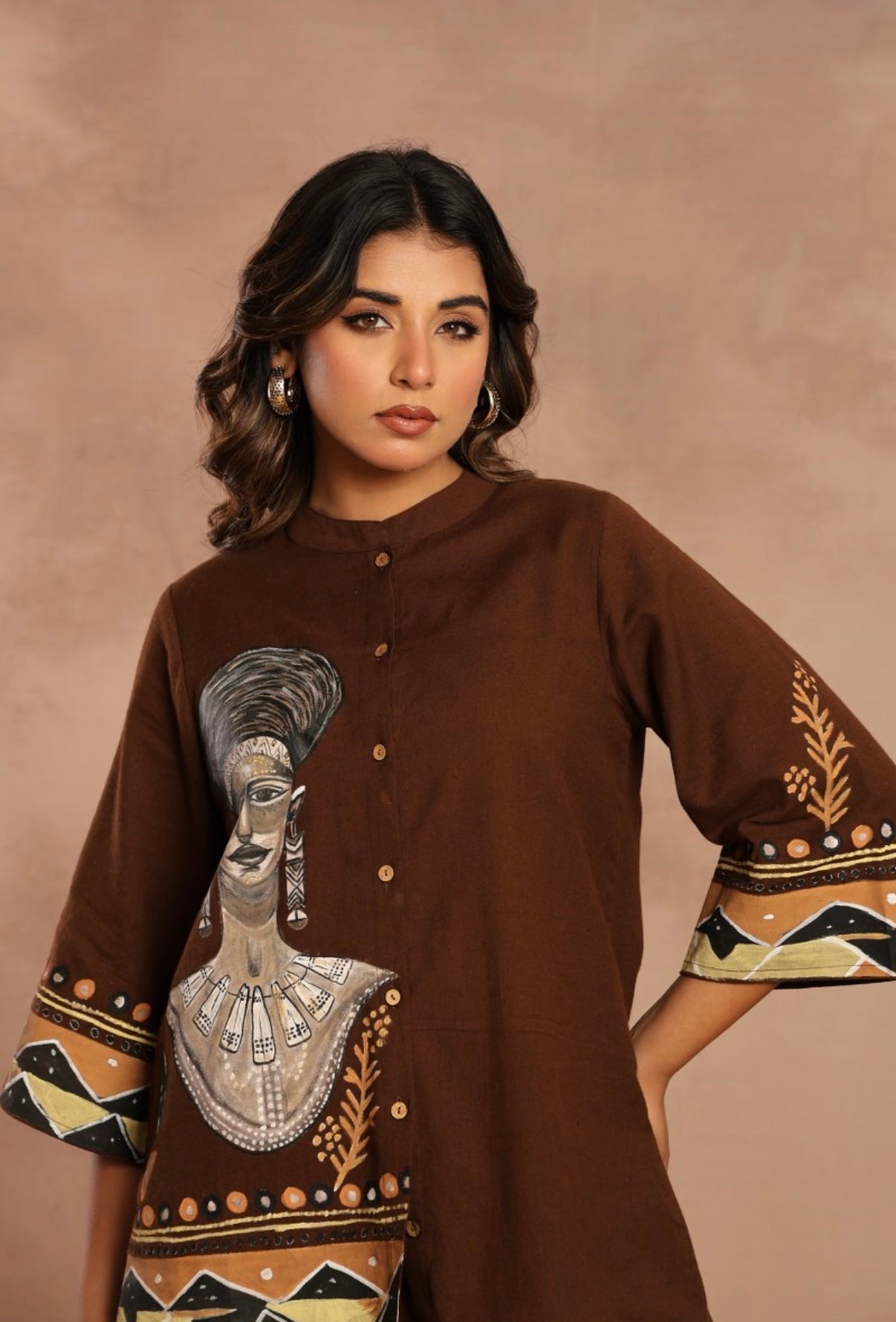 Rustic Poise Cotton Co-Ord Set