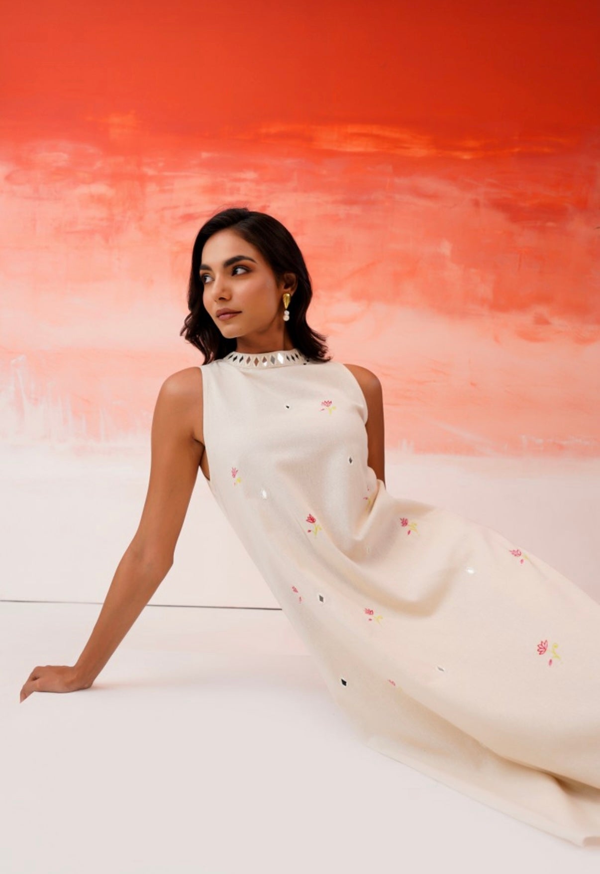 Whispering Petals Kurta Set
