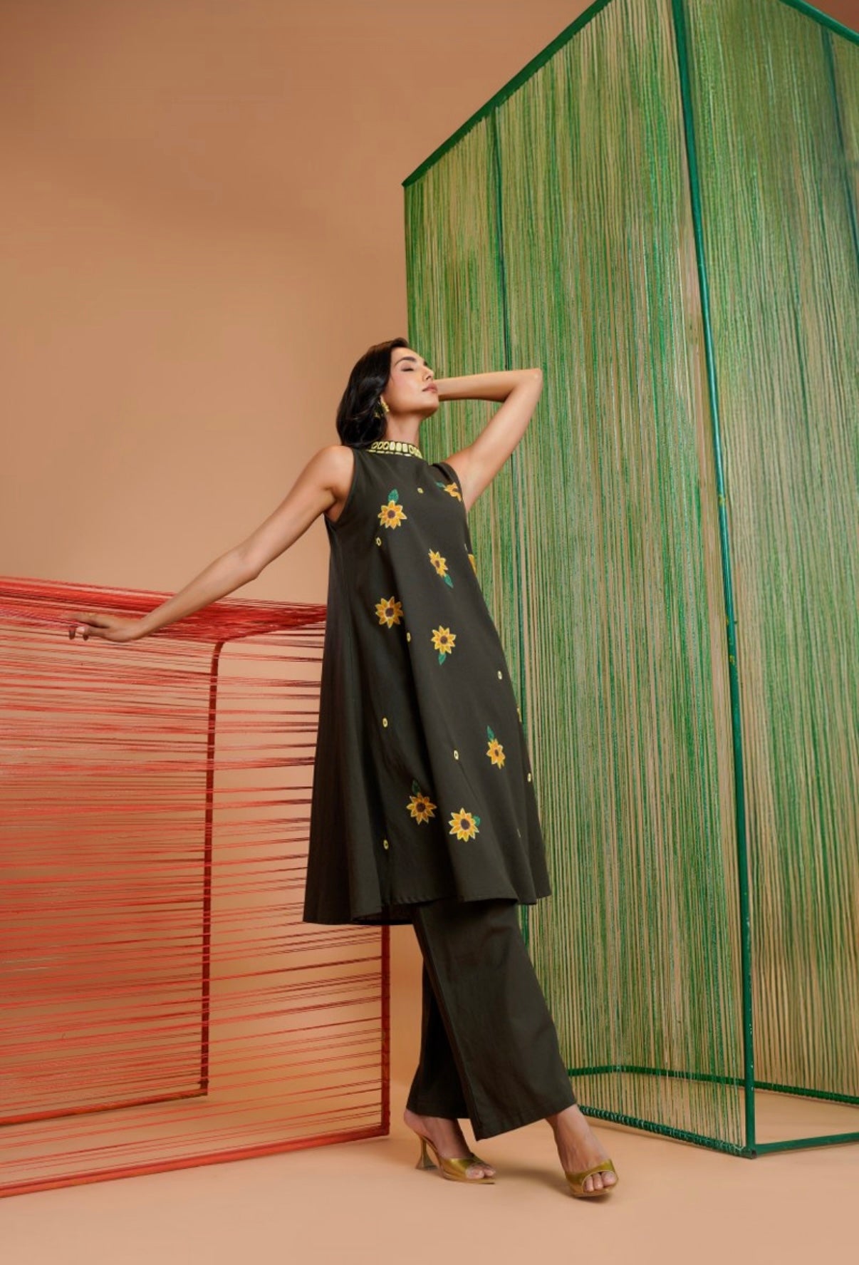 Vanika Floral Embroidered Kurta Set