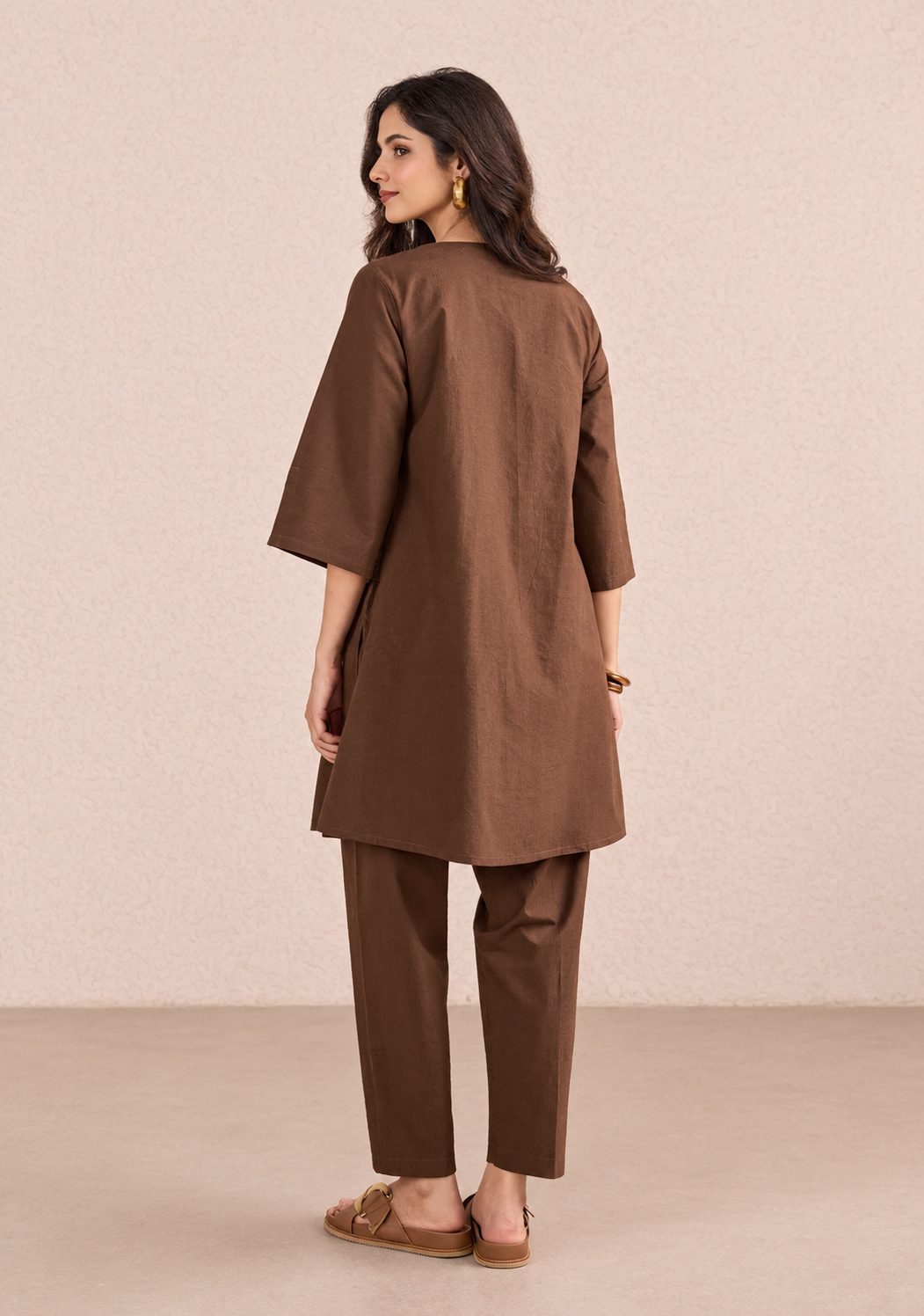 Cafe cocoa chic co-ord set