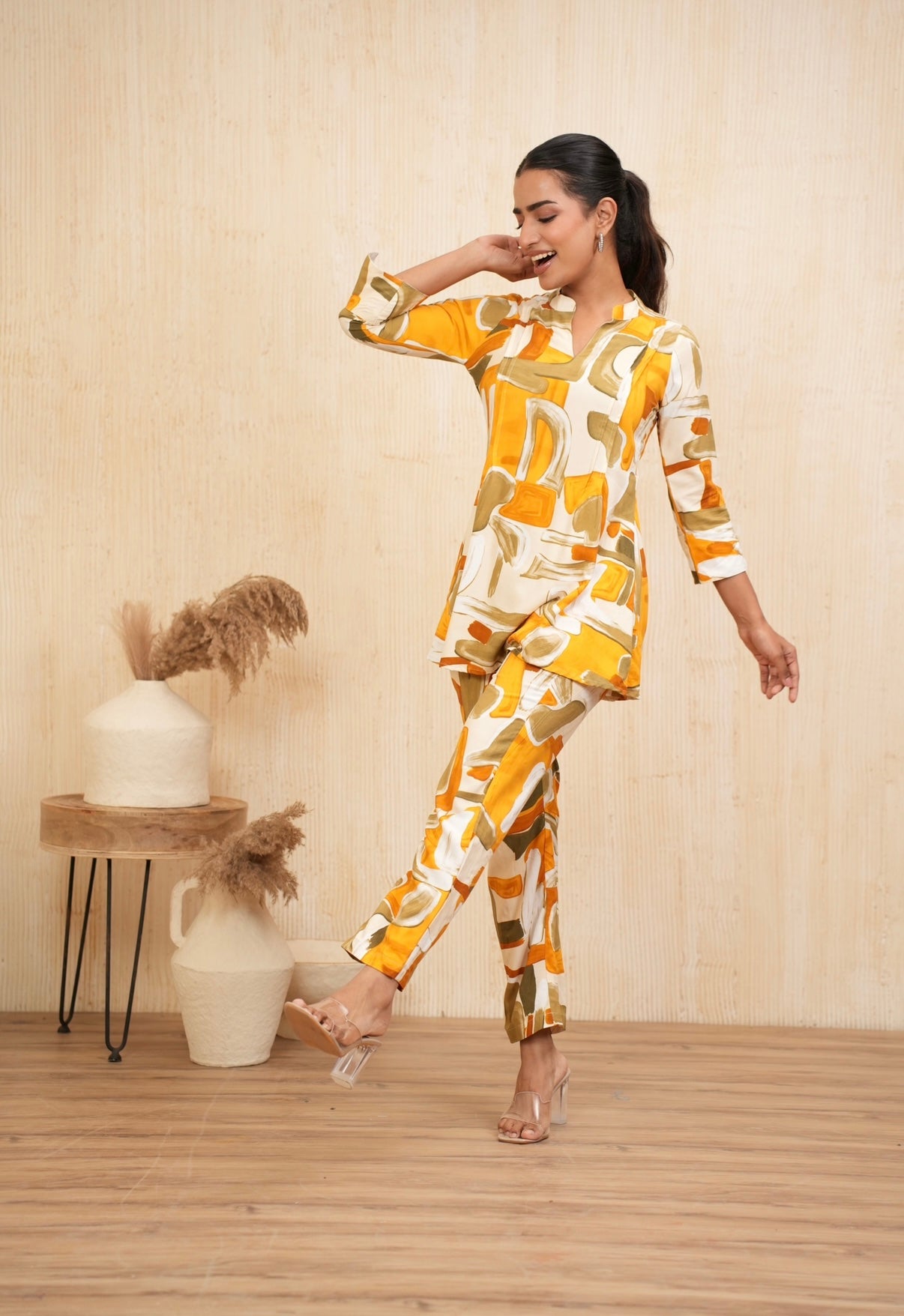Ochre Harmony Co-ord Set