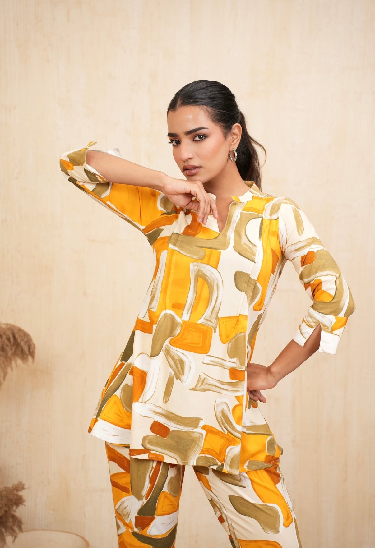 Ochre Harmony Co-ord Set