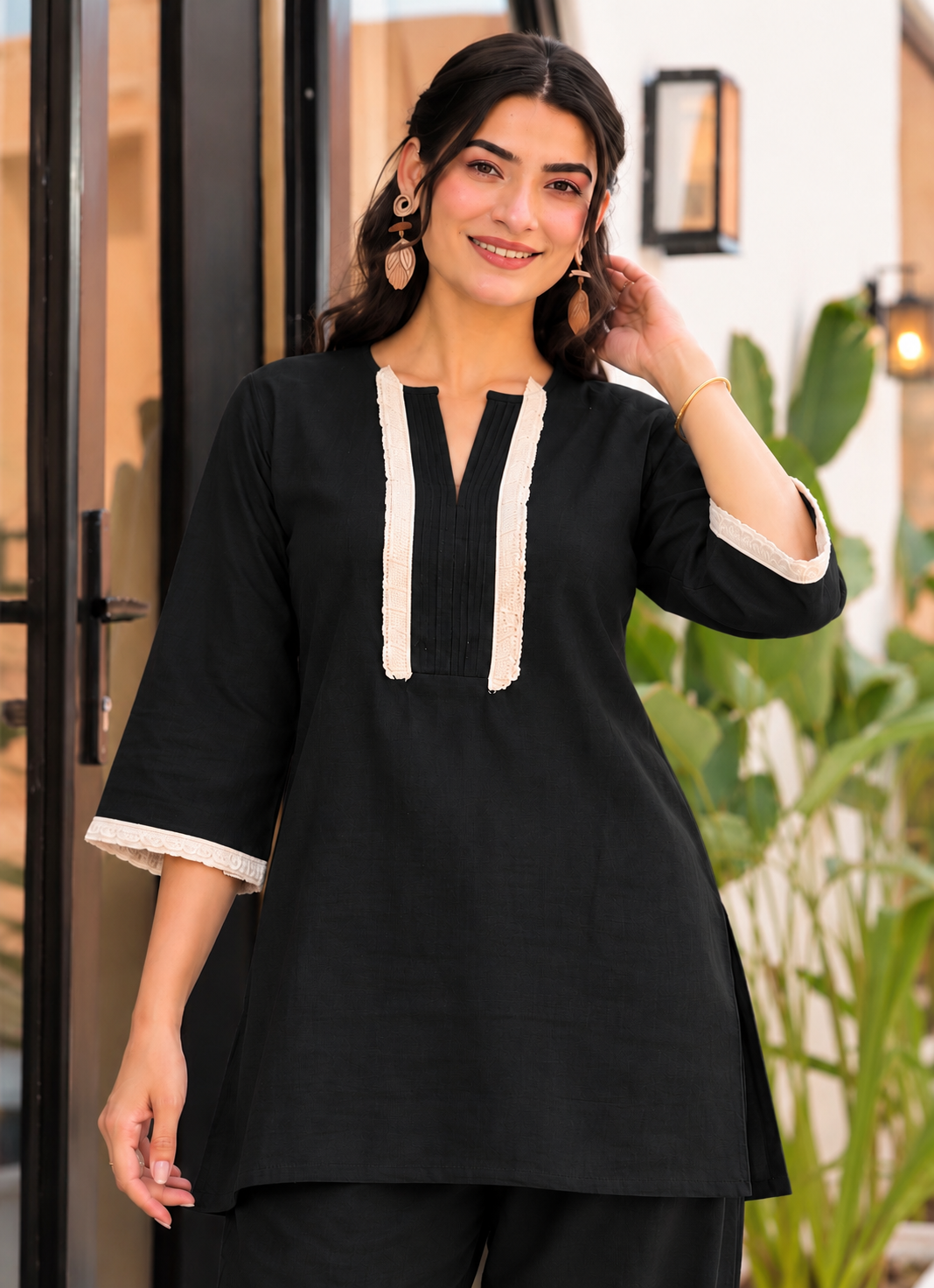 Noir muse chic co-ord set