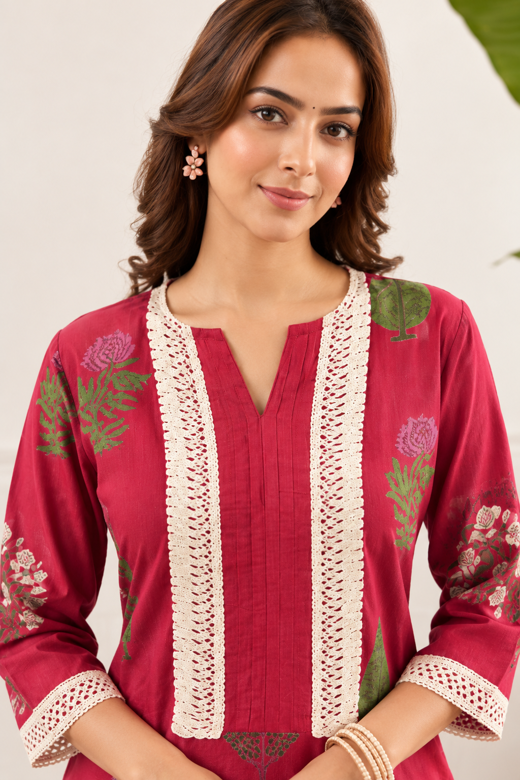 Scarlet leaf whisper co-ord set
