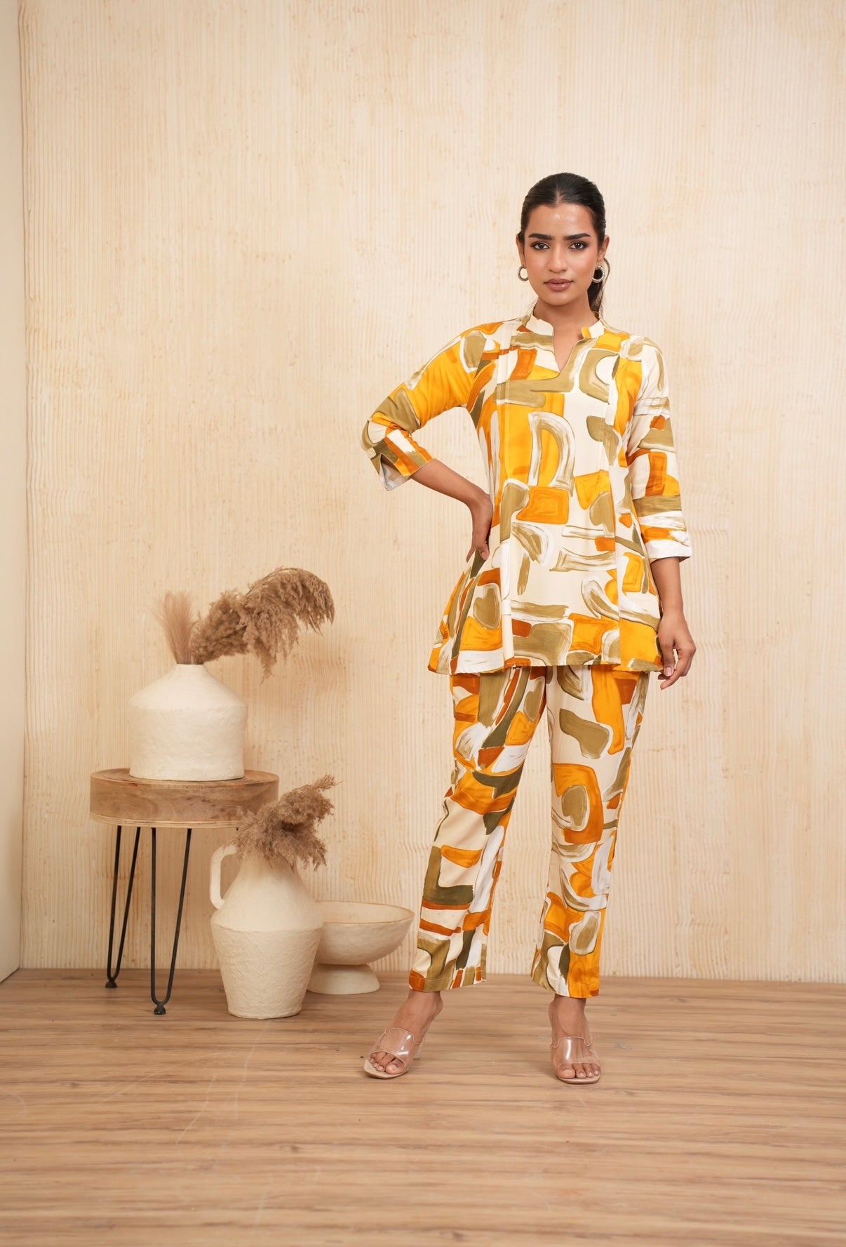 Ochre Harmony Co-ord Set
