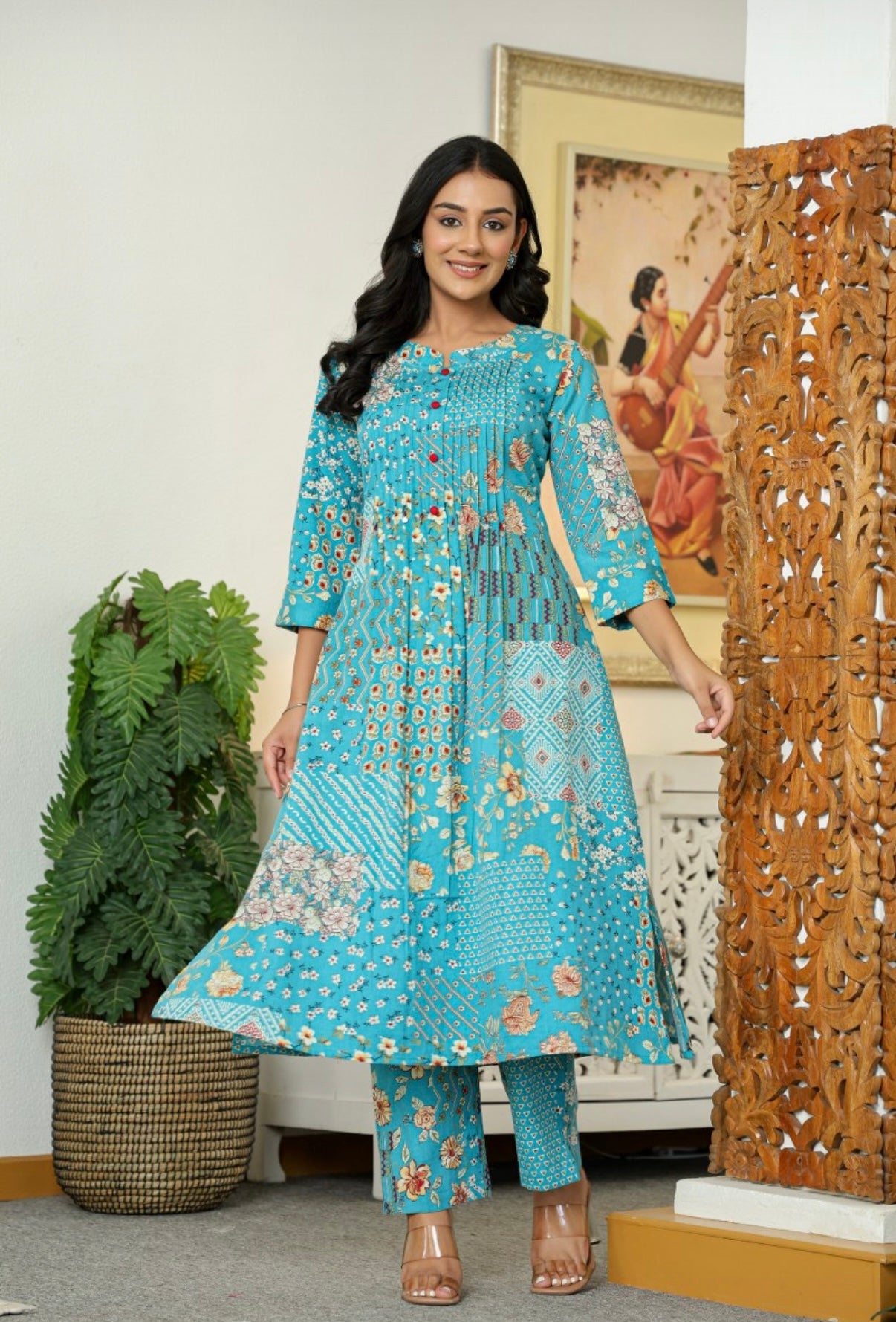 Yasmin Cotton Suit Set