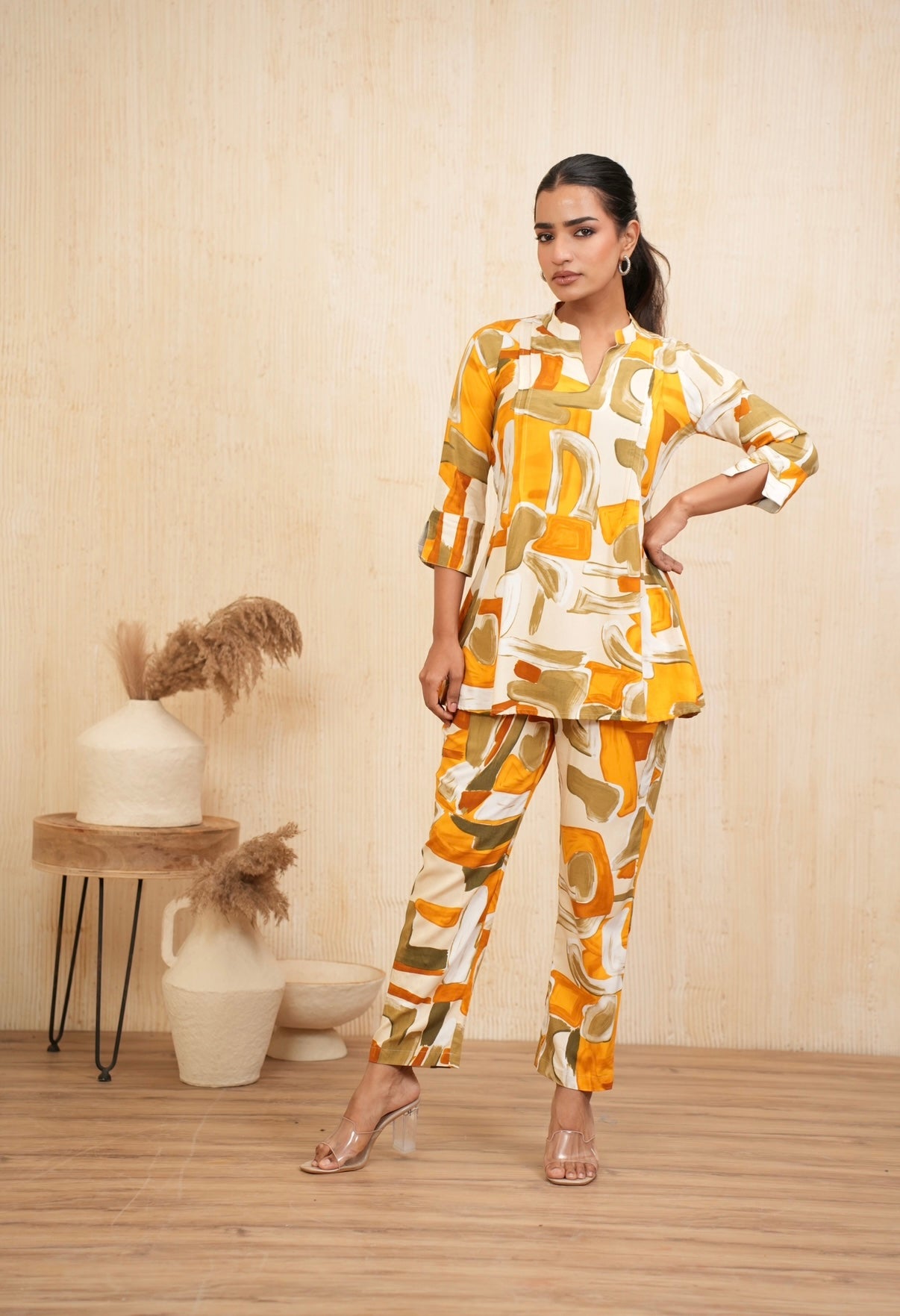 Ochre Harmony Co-ord Set