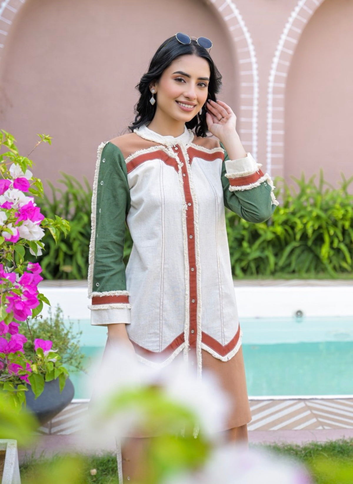 Olive & mocha grace co-ord set