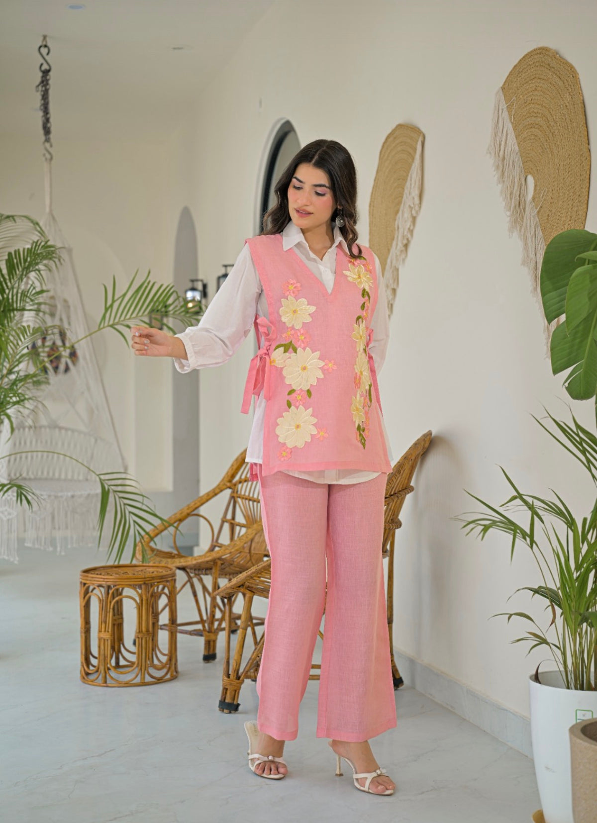 Peony pink fusion co-ord set