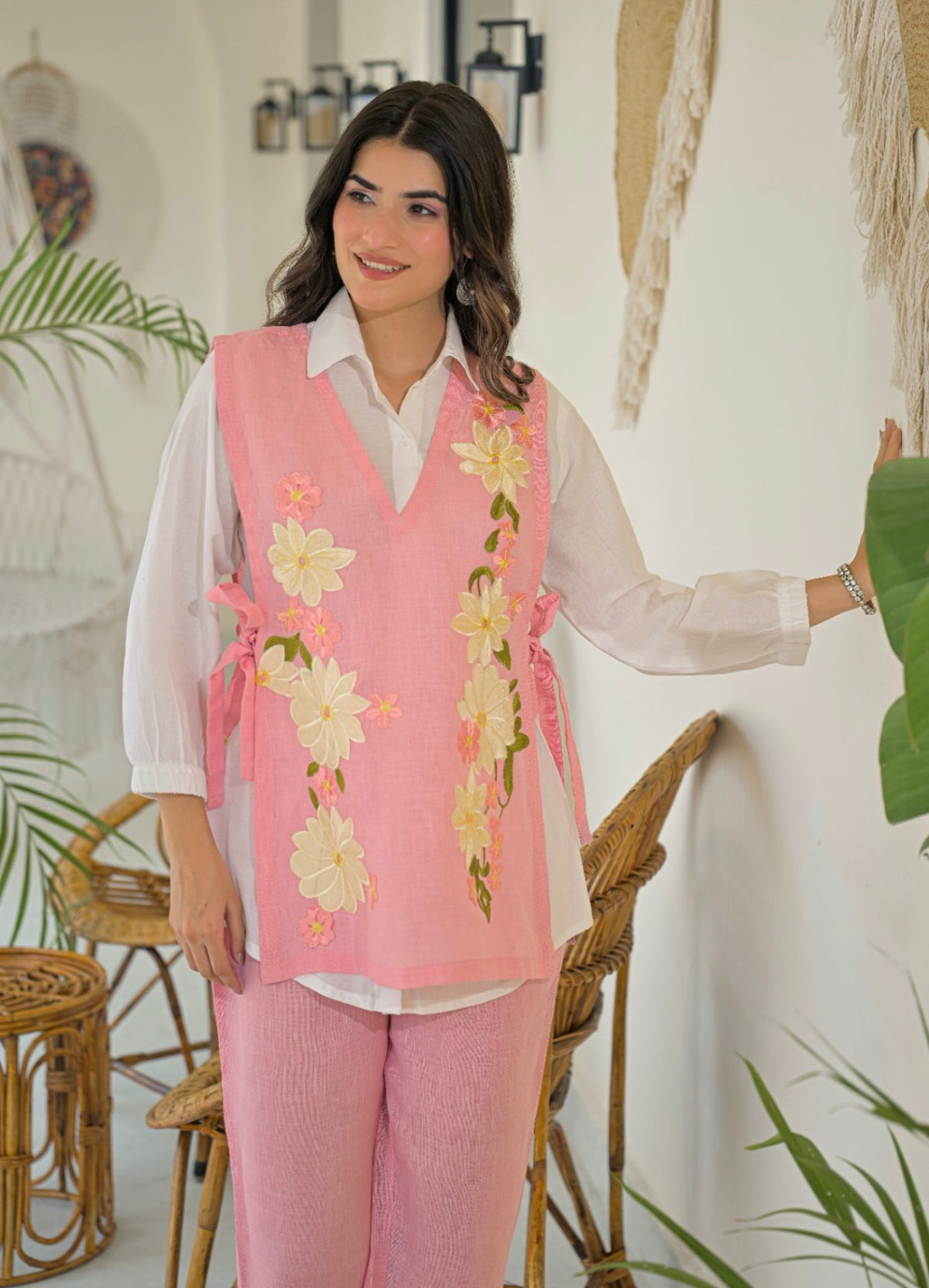 Peony pink fusion co-ord set