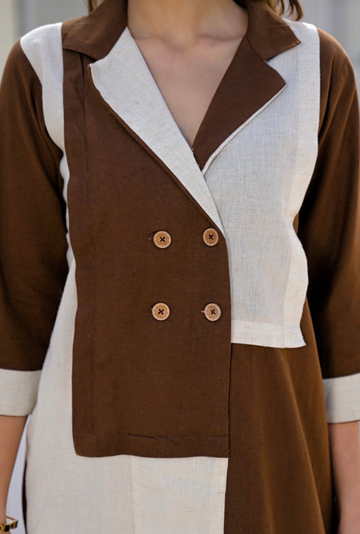 Cocoa charm midi dress