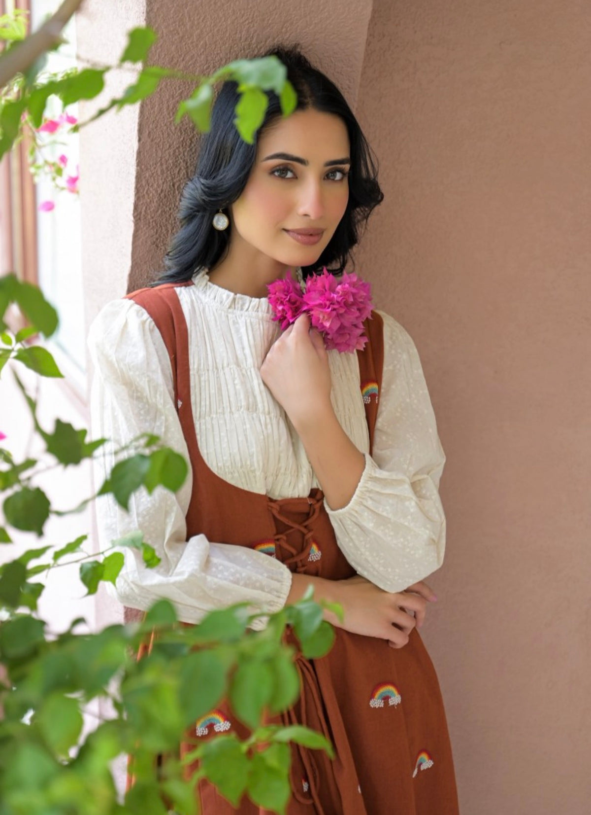 Sienna smock & pinafore dress