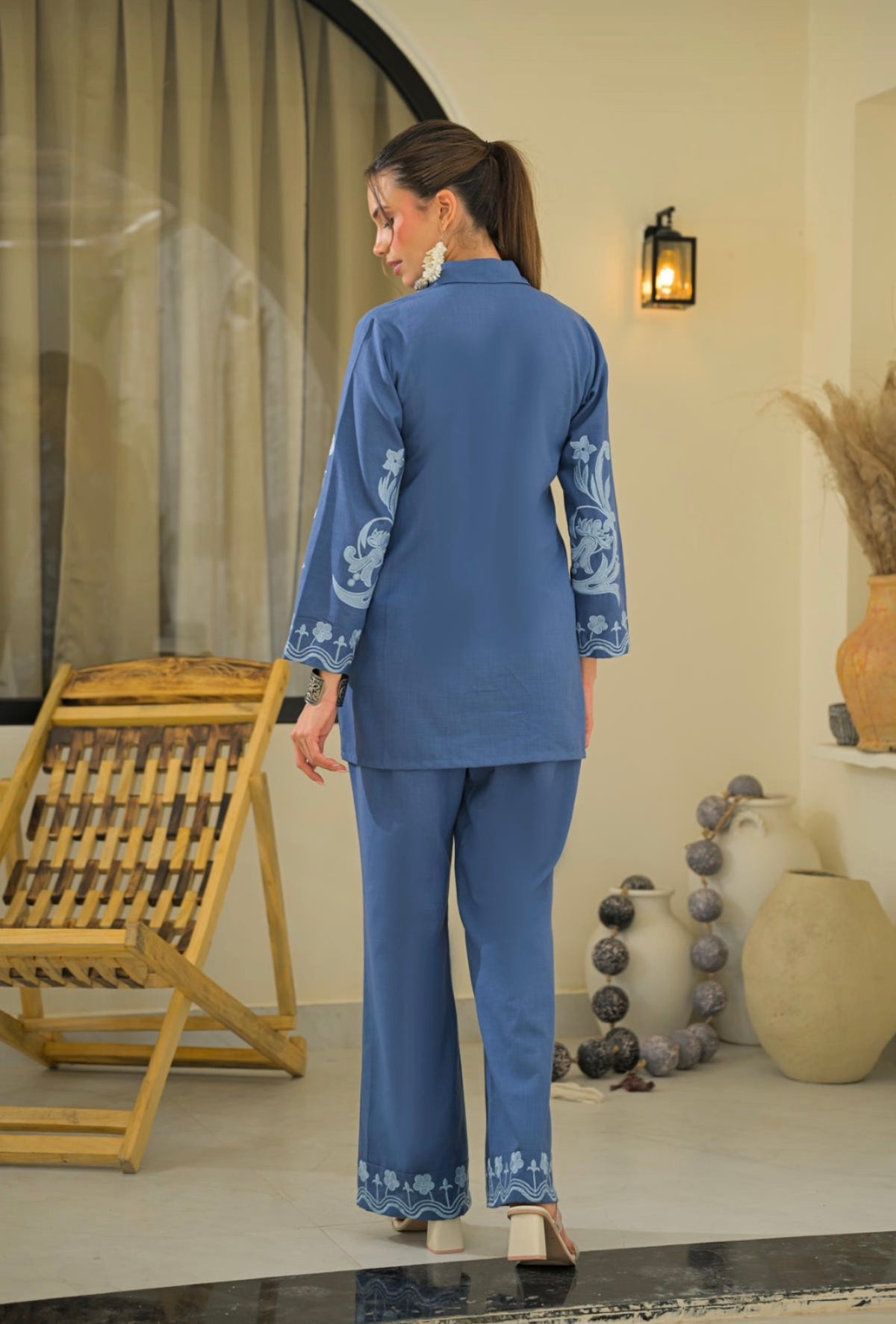 Vintage mist elegance co-ord set