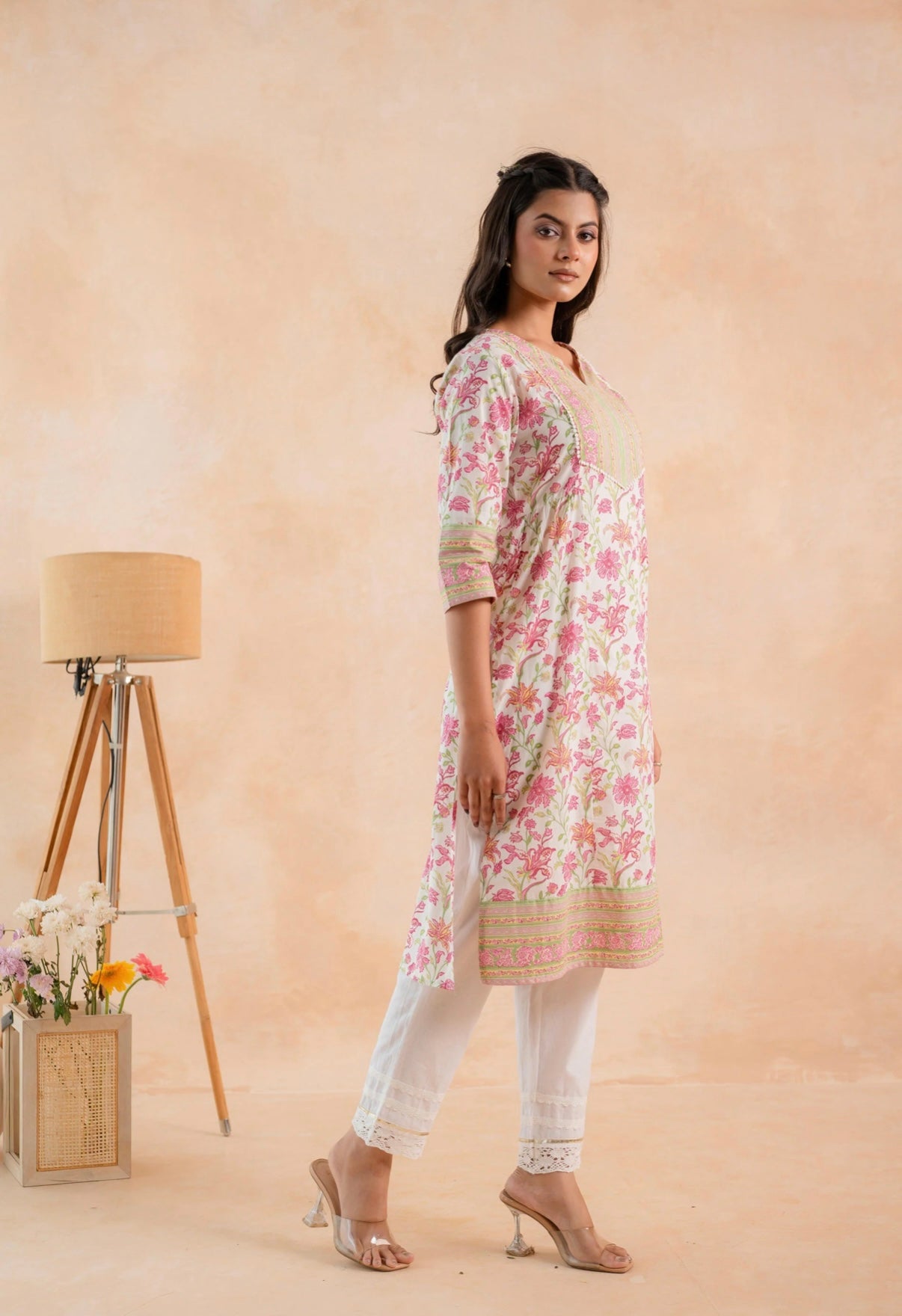Rosy Vine Classic Kurta Set