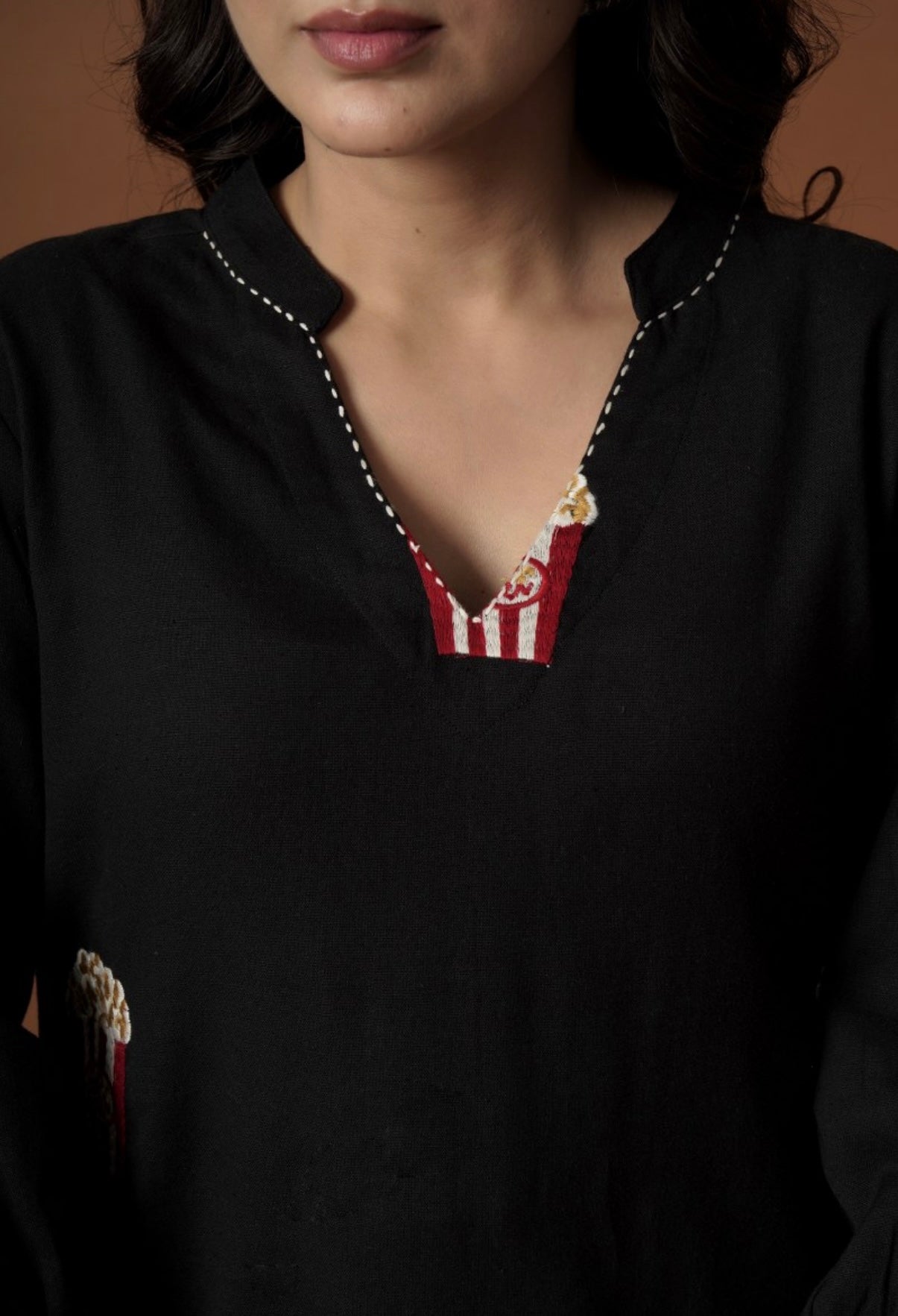 Cinema Chic Black Kurta Set