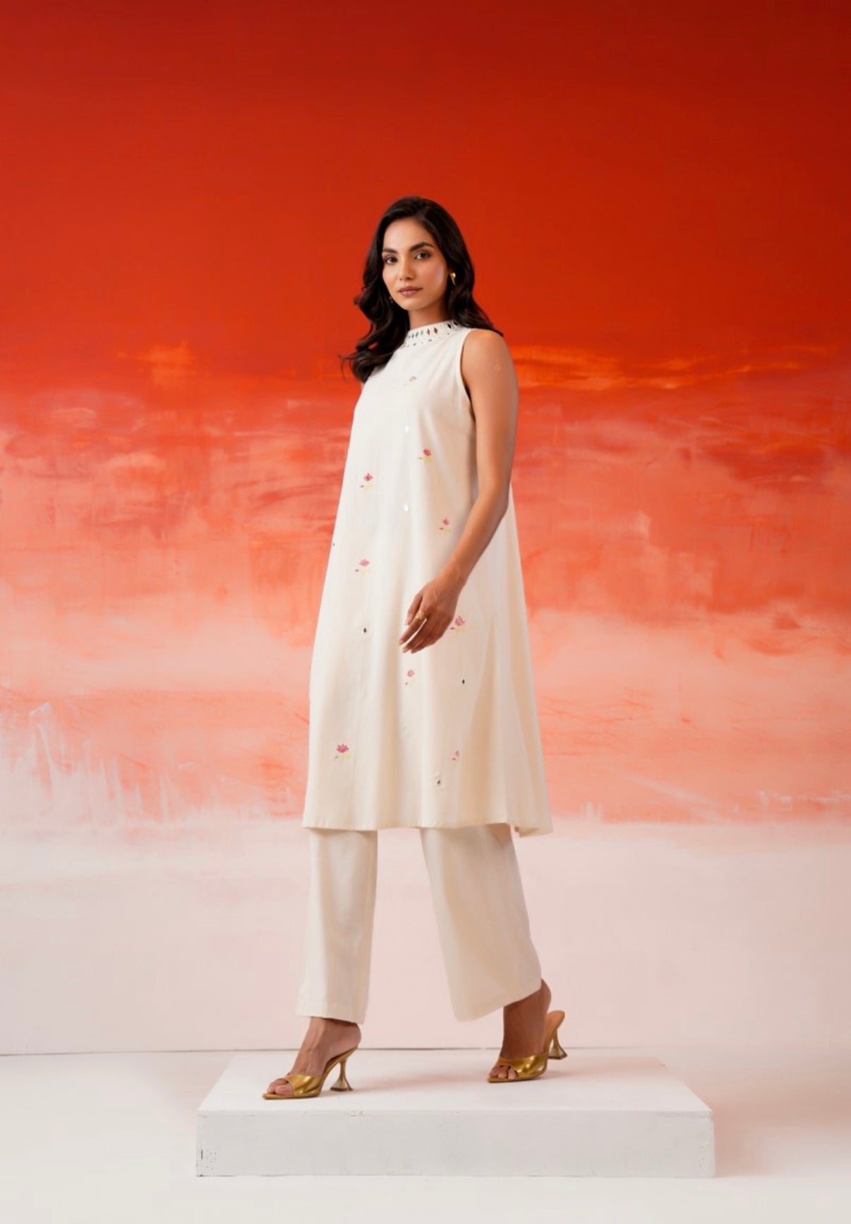 Whispering Petals Kurta Set