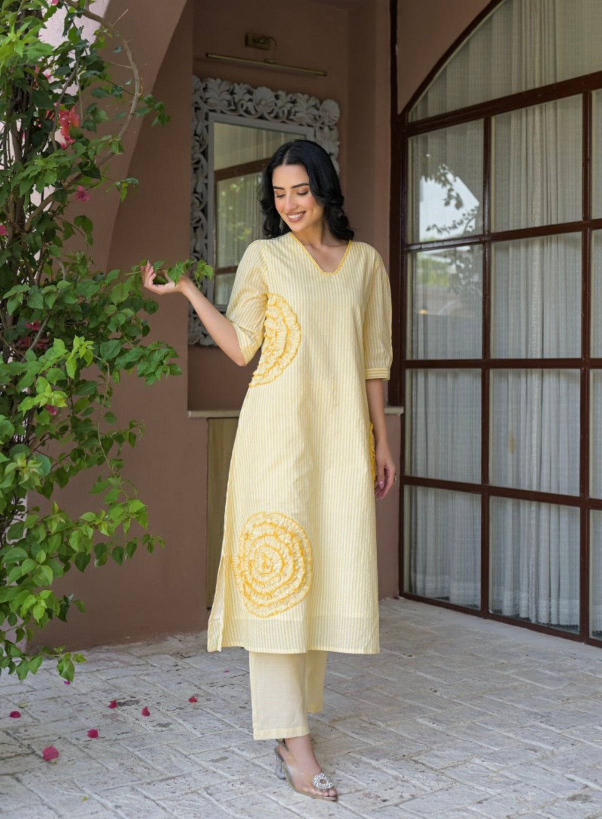 Buttercup Bloom Kurta set