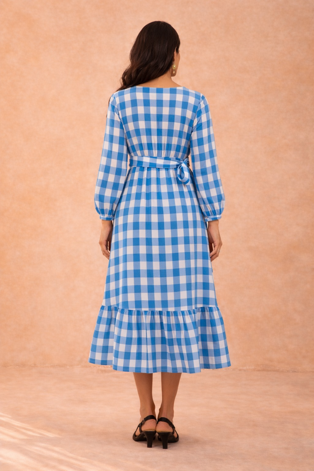 Bluebell Gingham Midi Dress