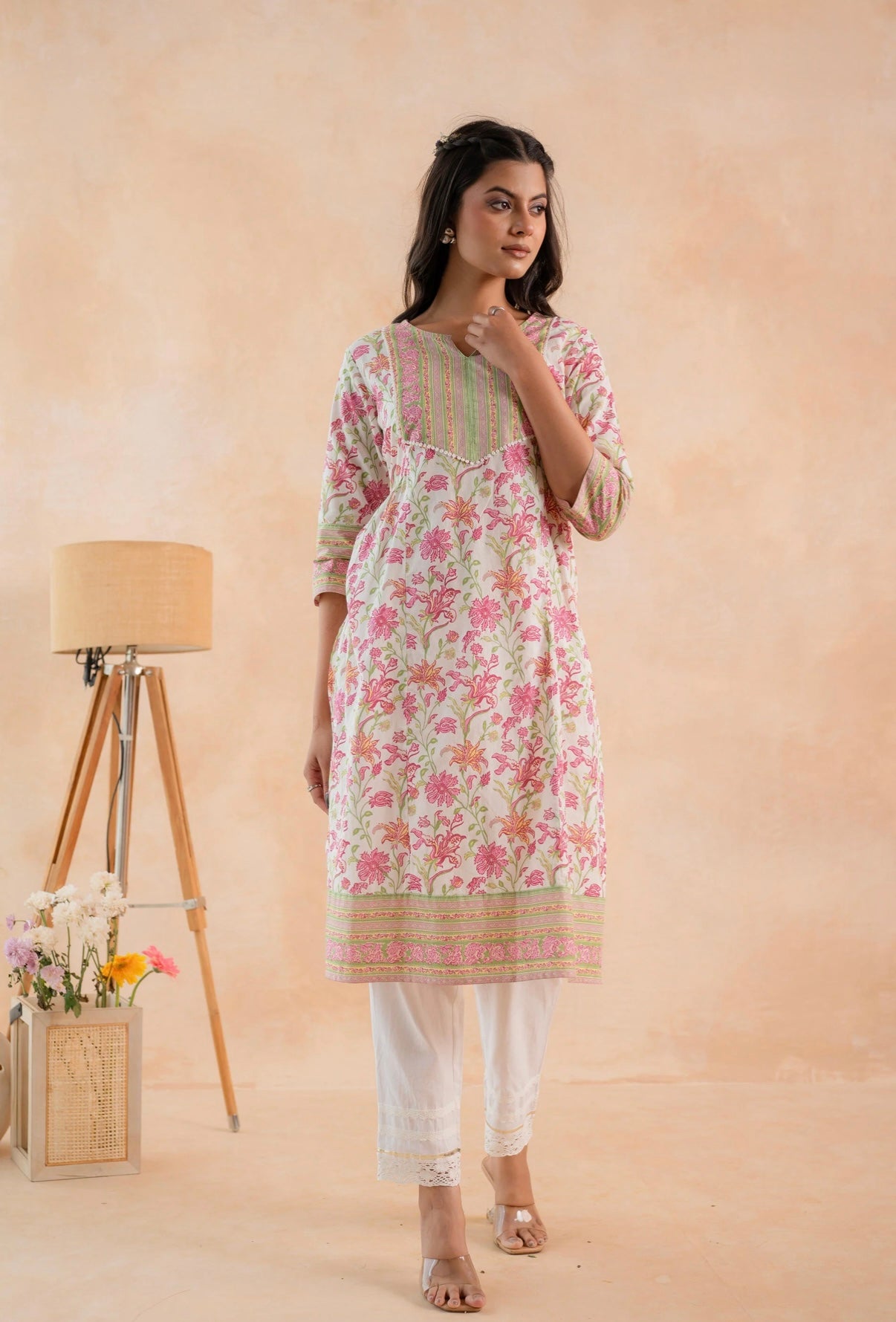 Rosy Vine Classic Kurta Set