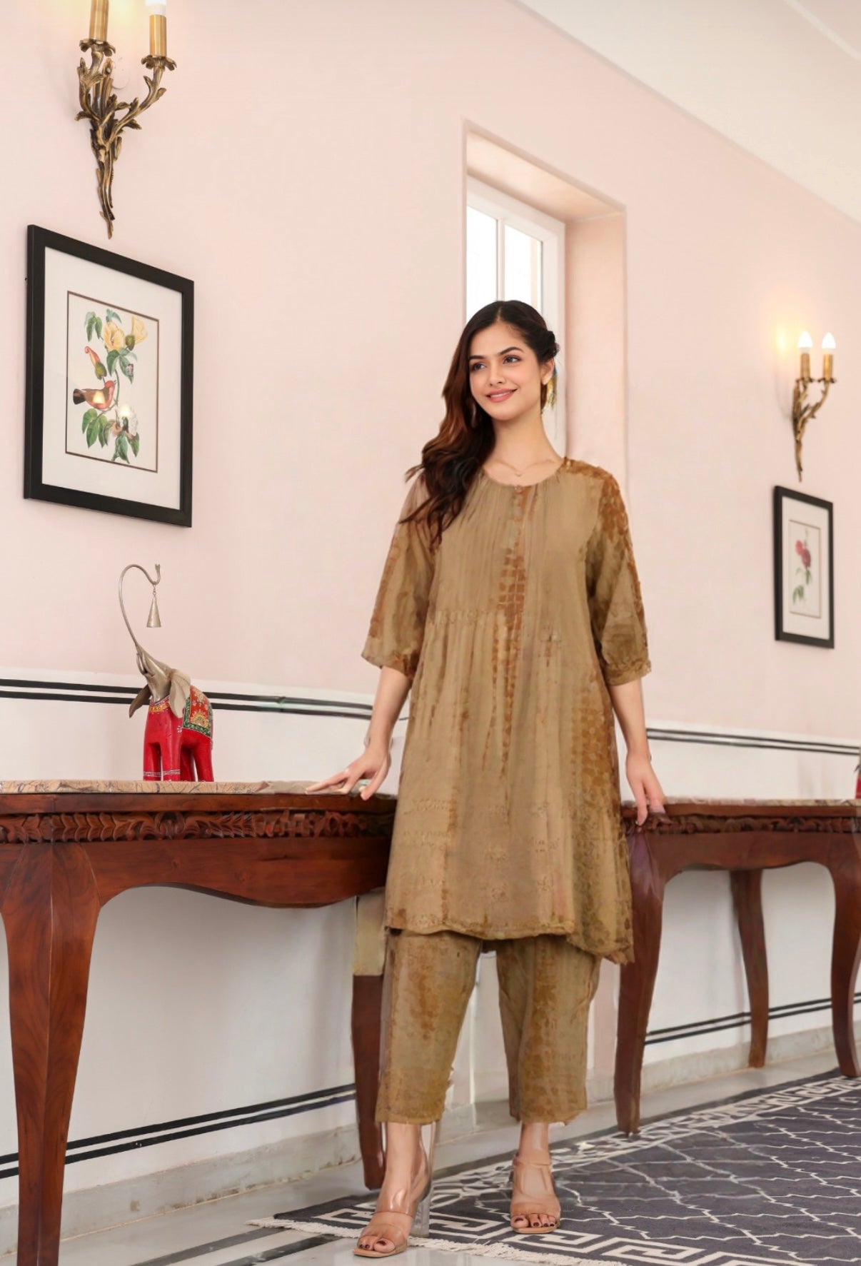 Rustic Elegance Ensemble Co-Ord Set