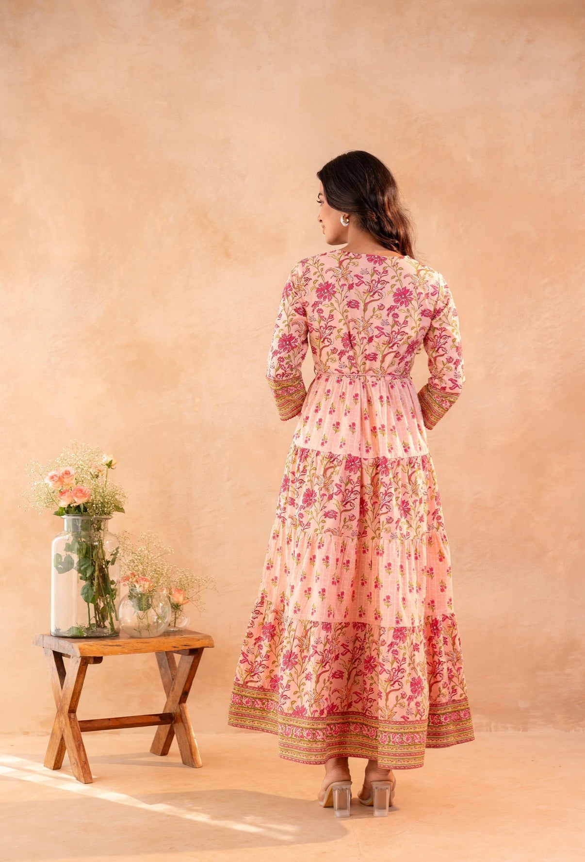 Floral Symphony Maxi Dress