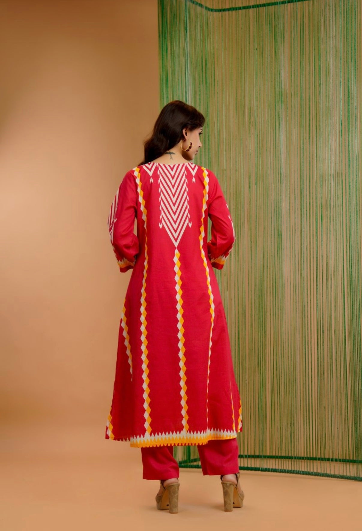 Ruby Rhythm Flared Kurta Set