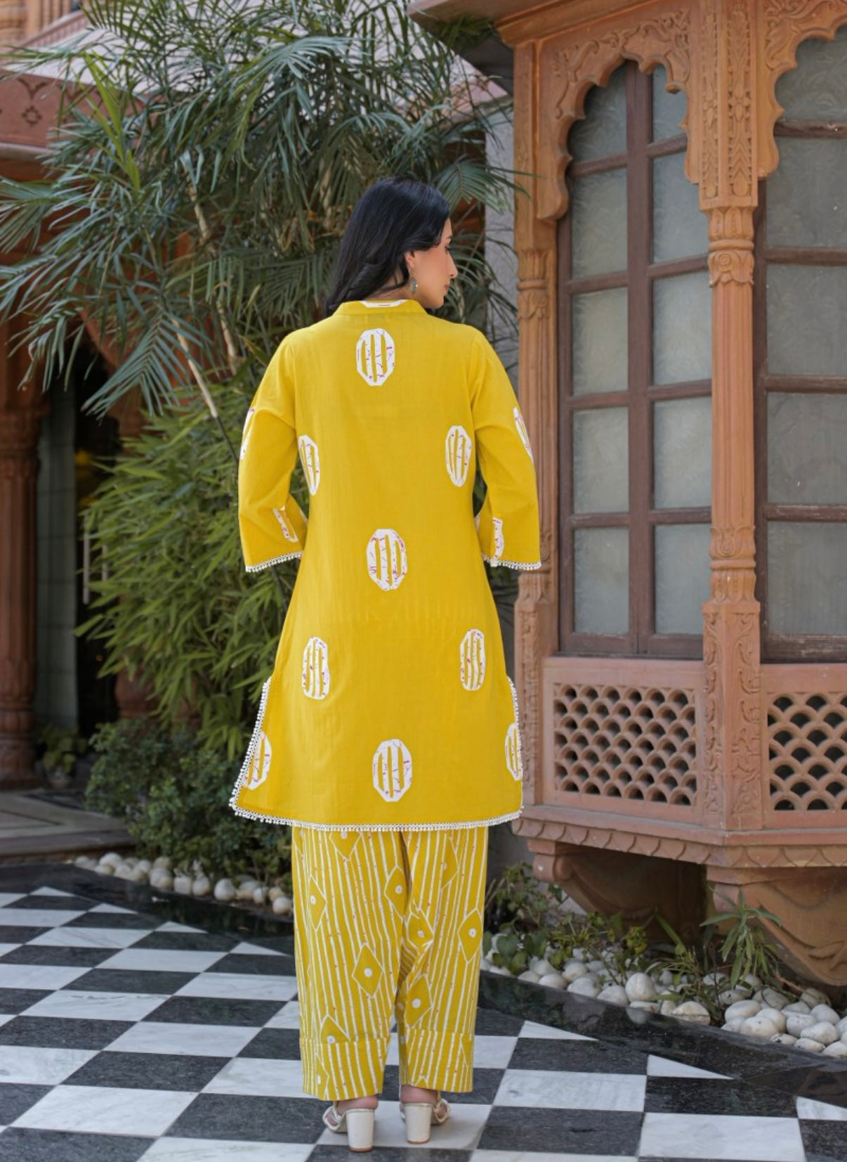 Gulabi Bahaar Ethnic Co-ord Set