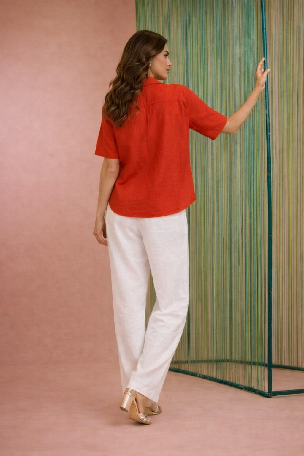 Sunset Ember Relaxed Shirt