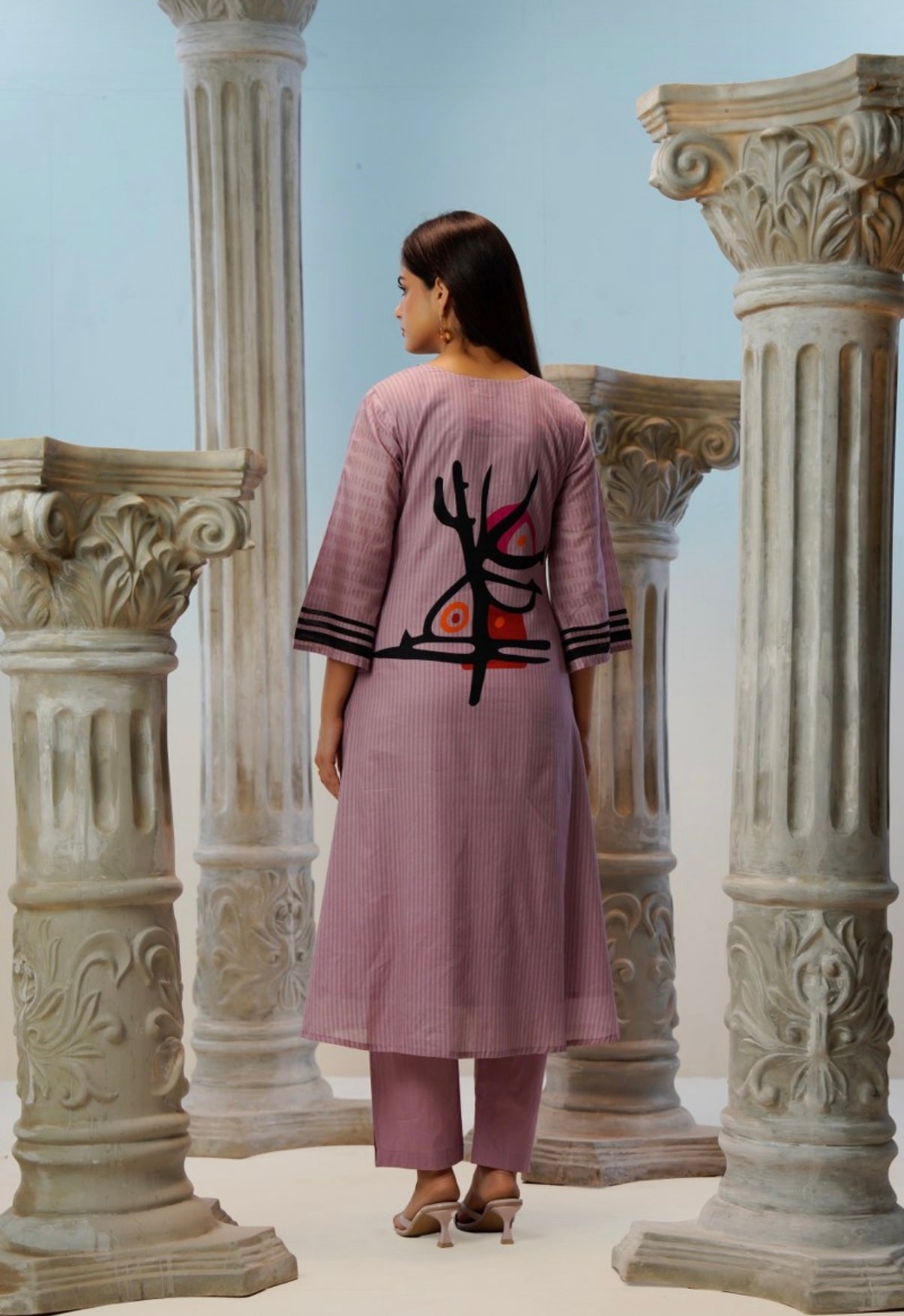 Artline Blush Statement Kurta Set