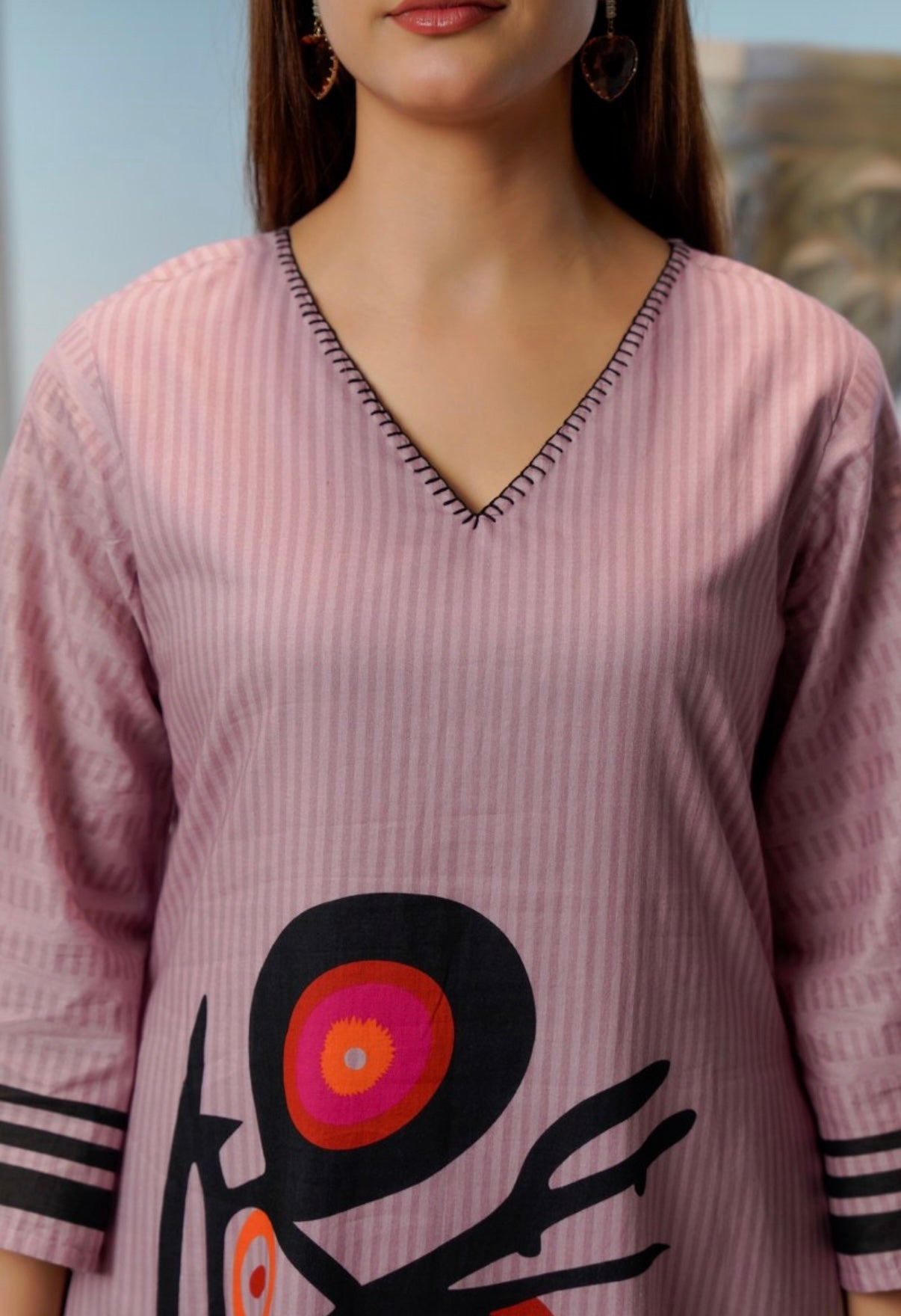 Artline Blush Statement Kurta Set