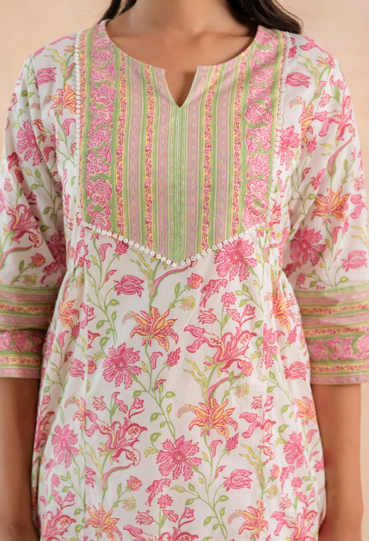 Rosy Vine Classic Kurta Set