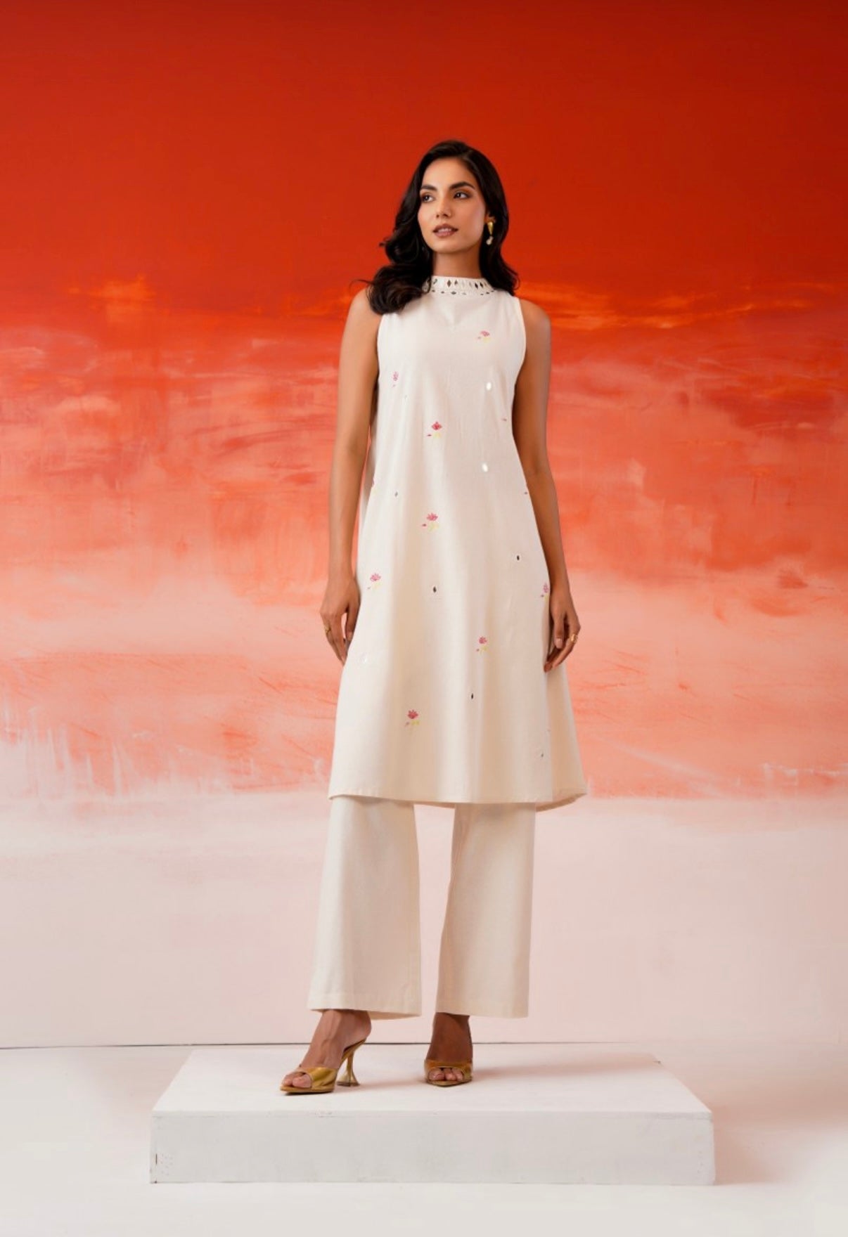 Whispering Petals Kurta Set