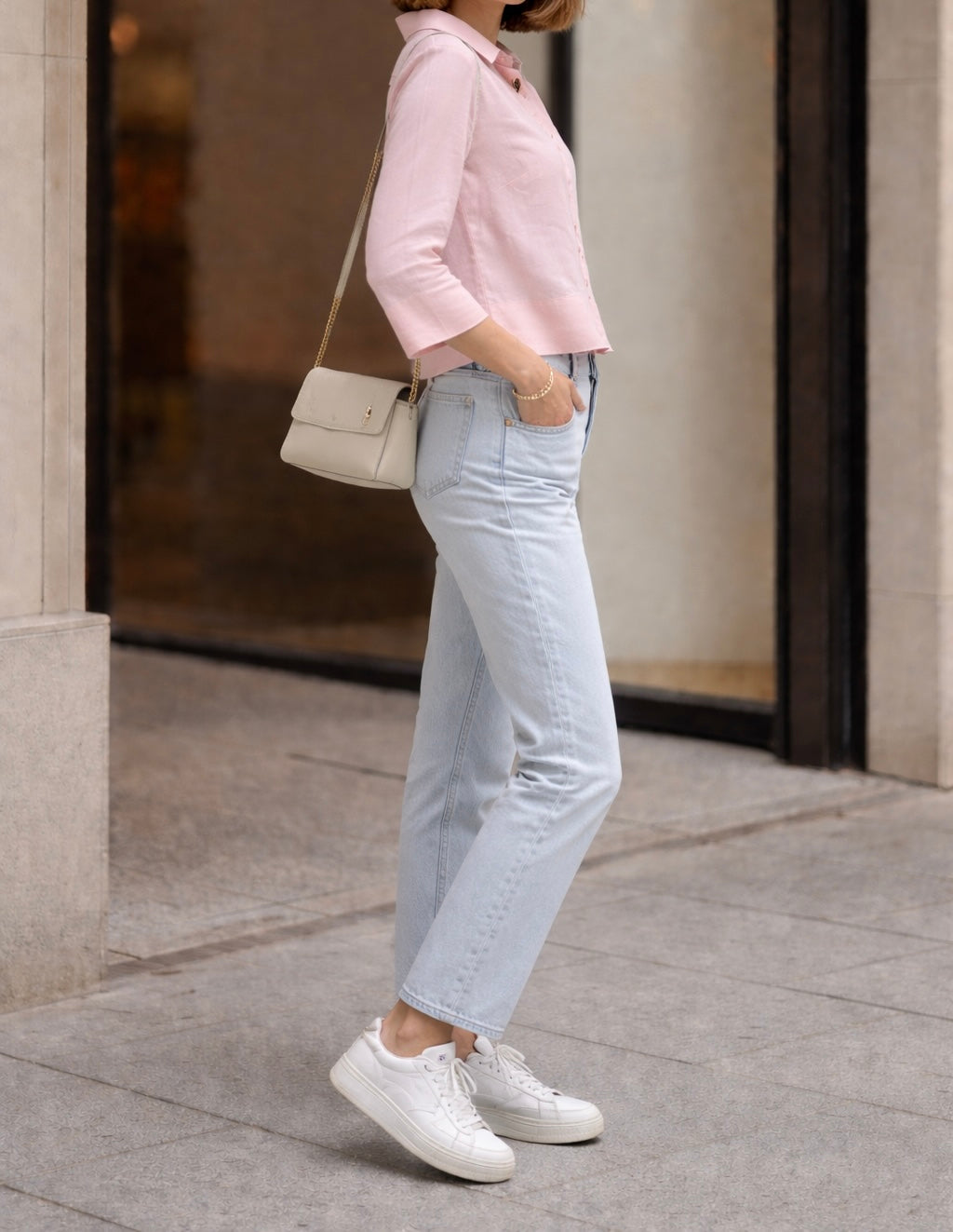 Rosy Charm Ease Shirt