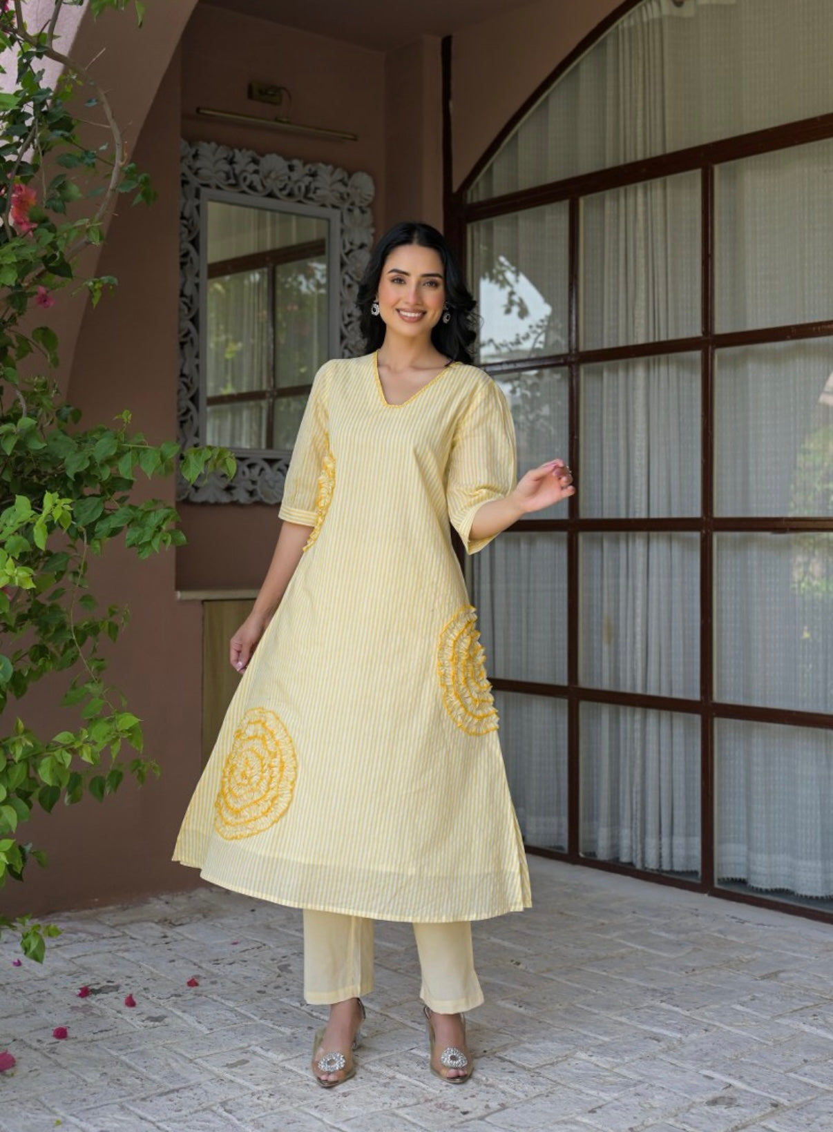Buttercup Bloom Kurta set