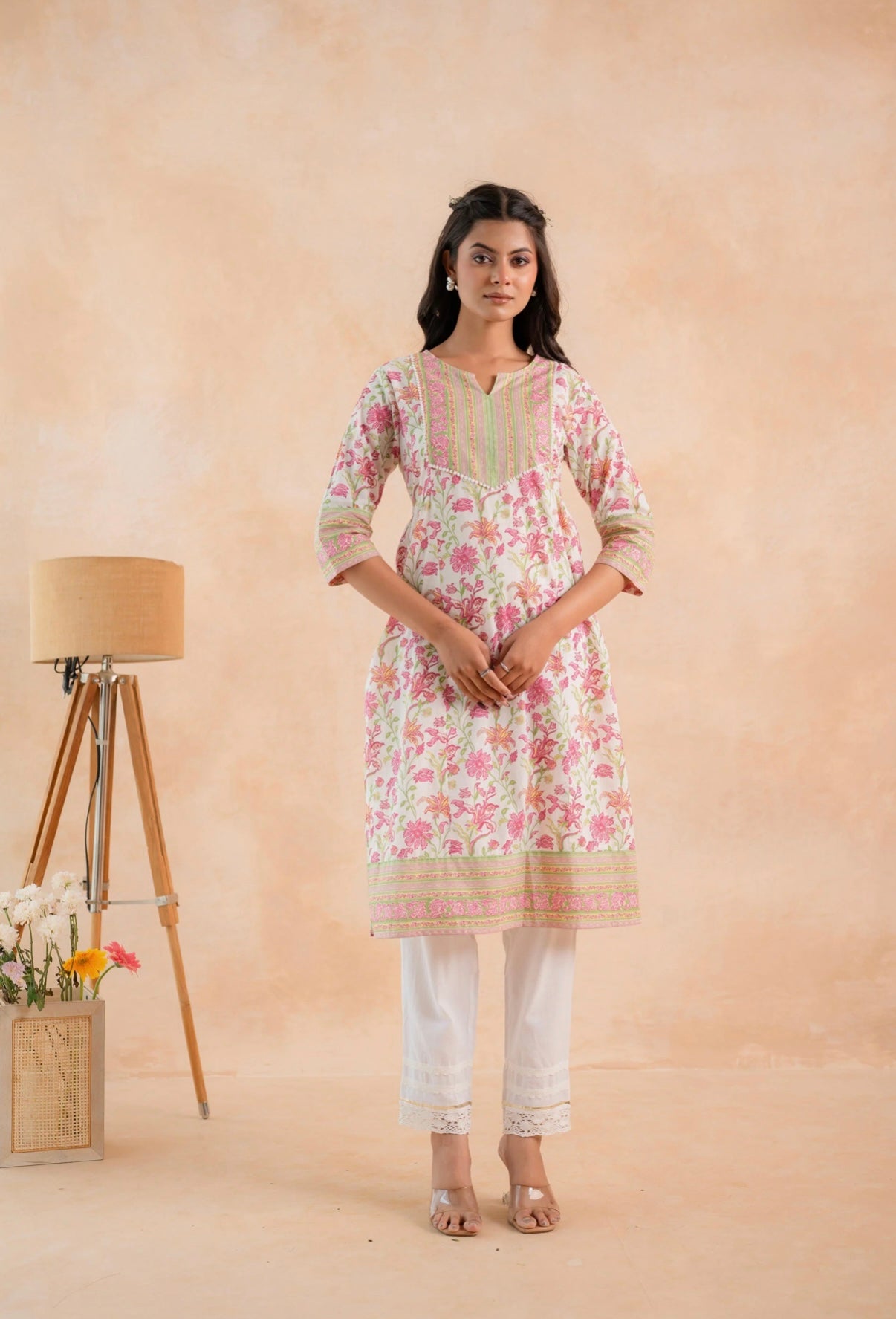 Rosy Vine Classic Kurta Set