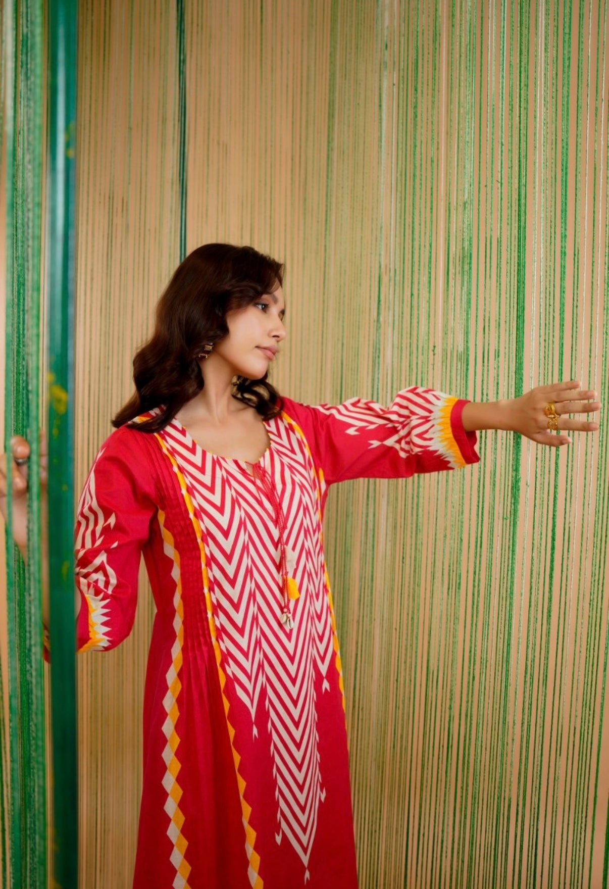 Ruby Rhythm Flared Kurta Set