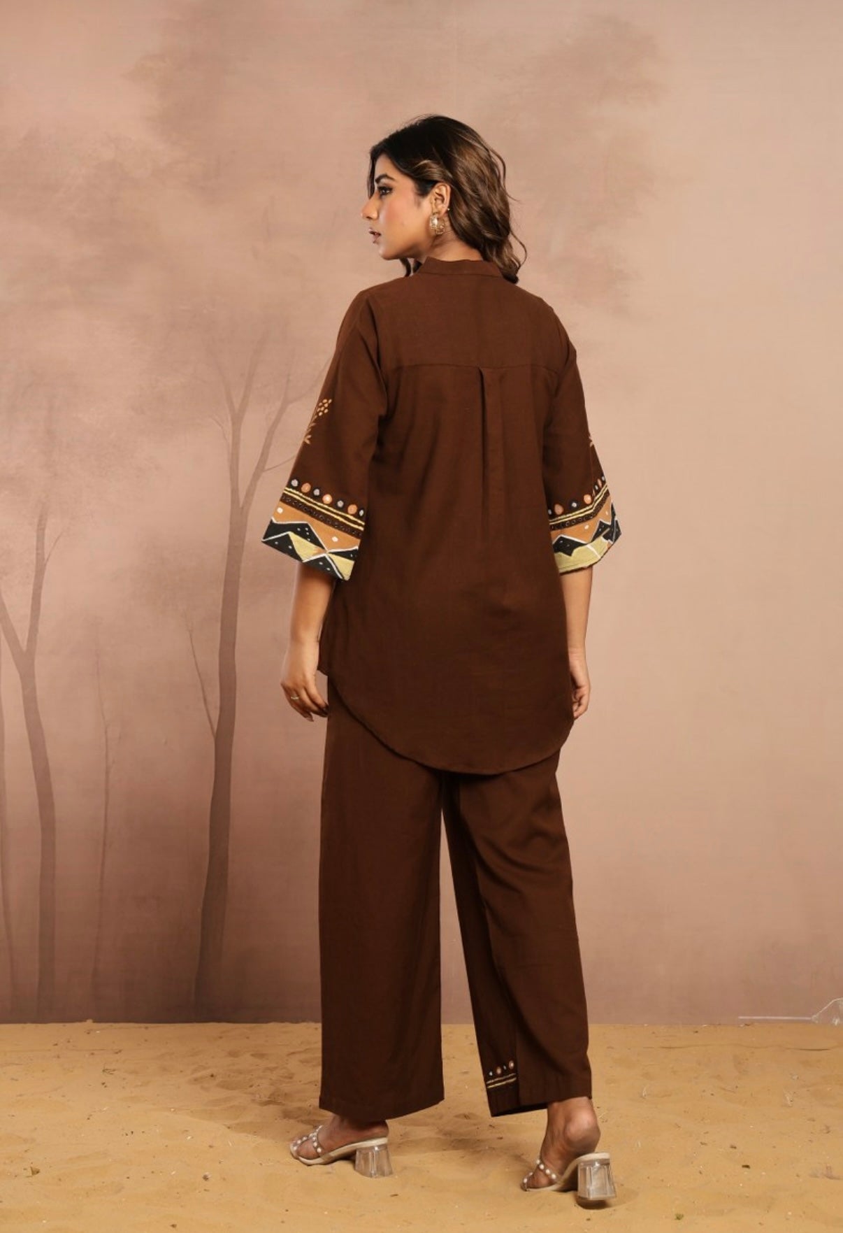 Rustic Poise Cotton Co-Ord Set
