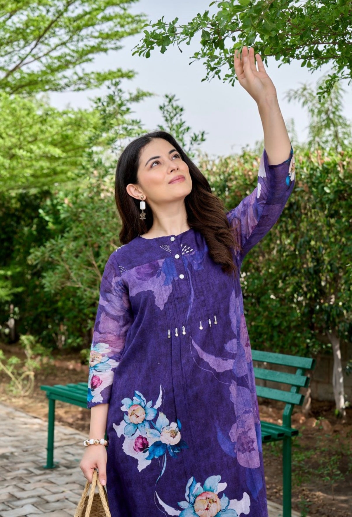 Royal Iris Printed Kurta Set