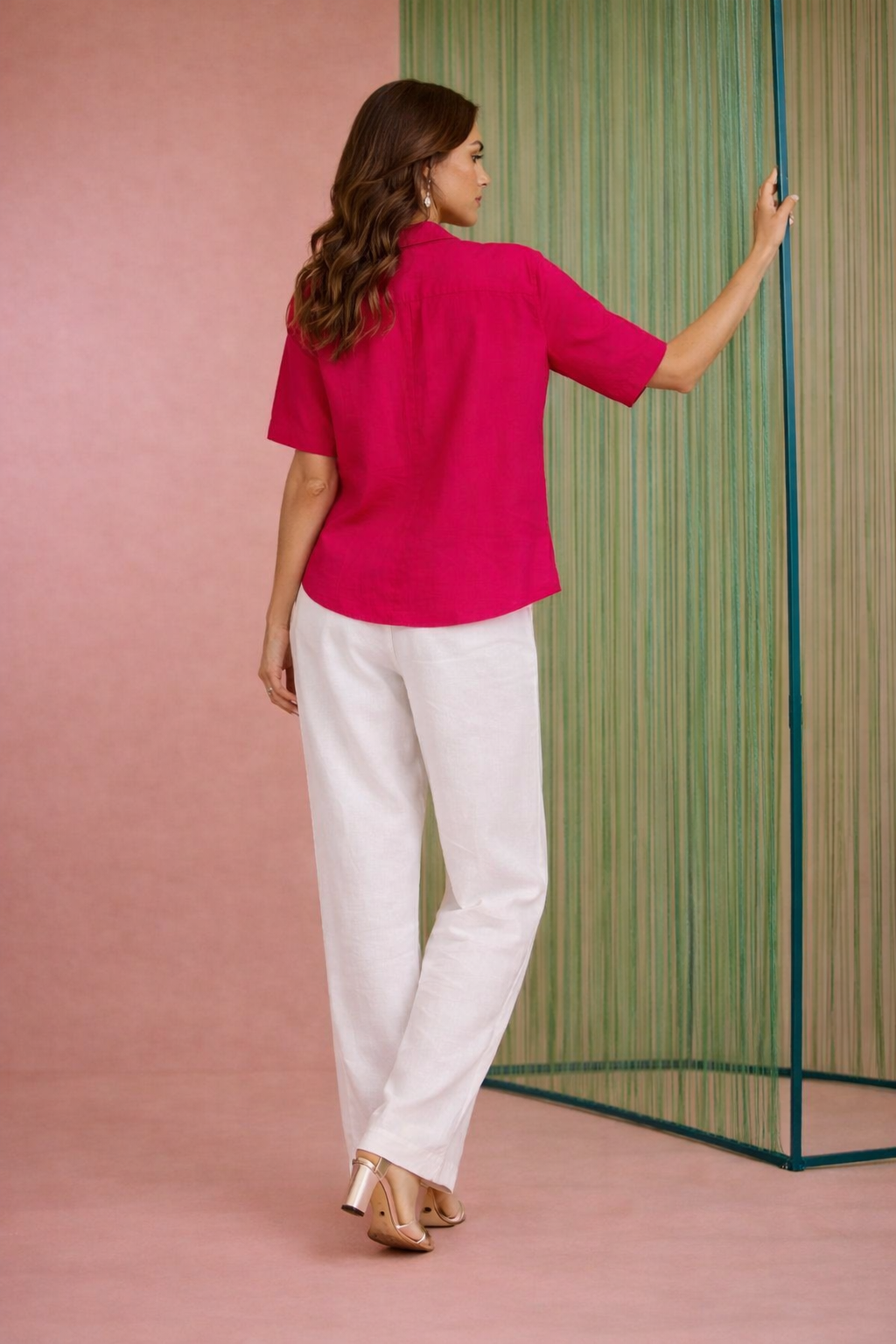 Blush Breeze Classic Relaxed Shirt